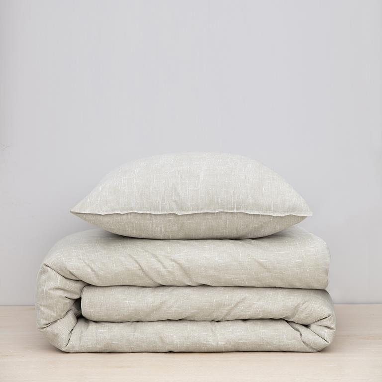 Damai Ebba Dekbedovertrek 140 x 200|220 cm - Beige