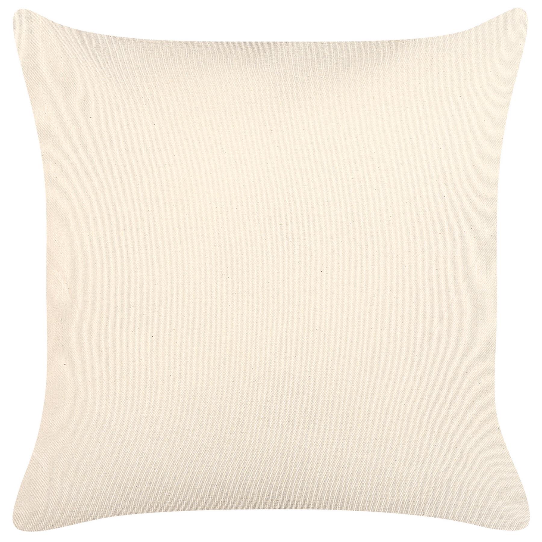 Beliani - RIVINA - Sierkussen set van 2 - Beige - 45 x 45 cm - Katoen