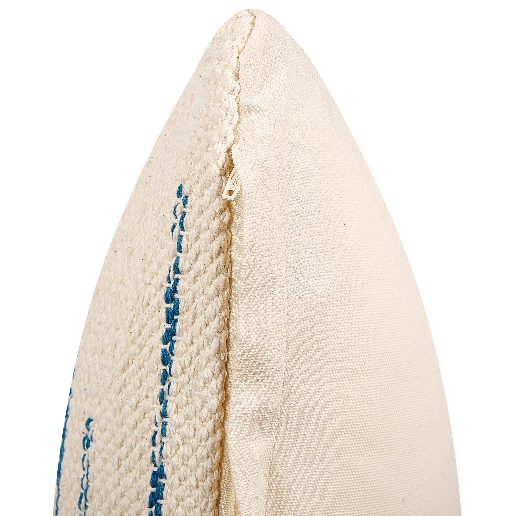 Beliani - RIVINA - Sierkussen set van 2 - Beige - 45 x 45 cm - Katoen