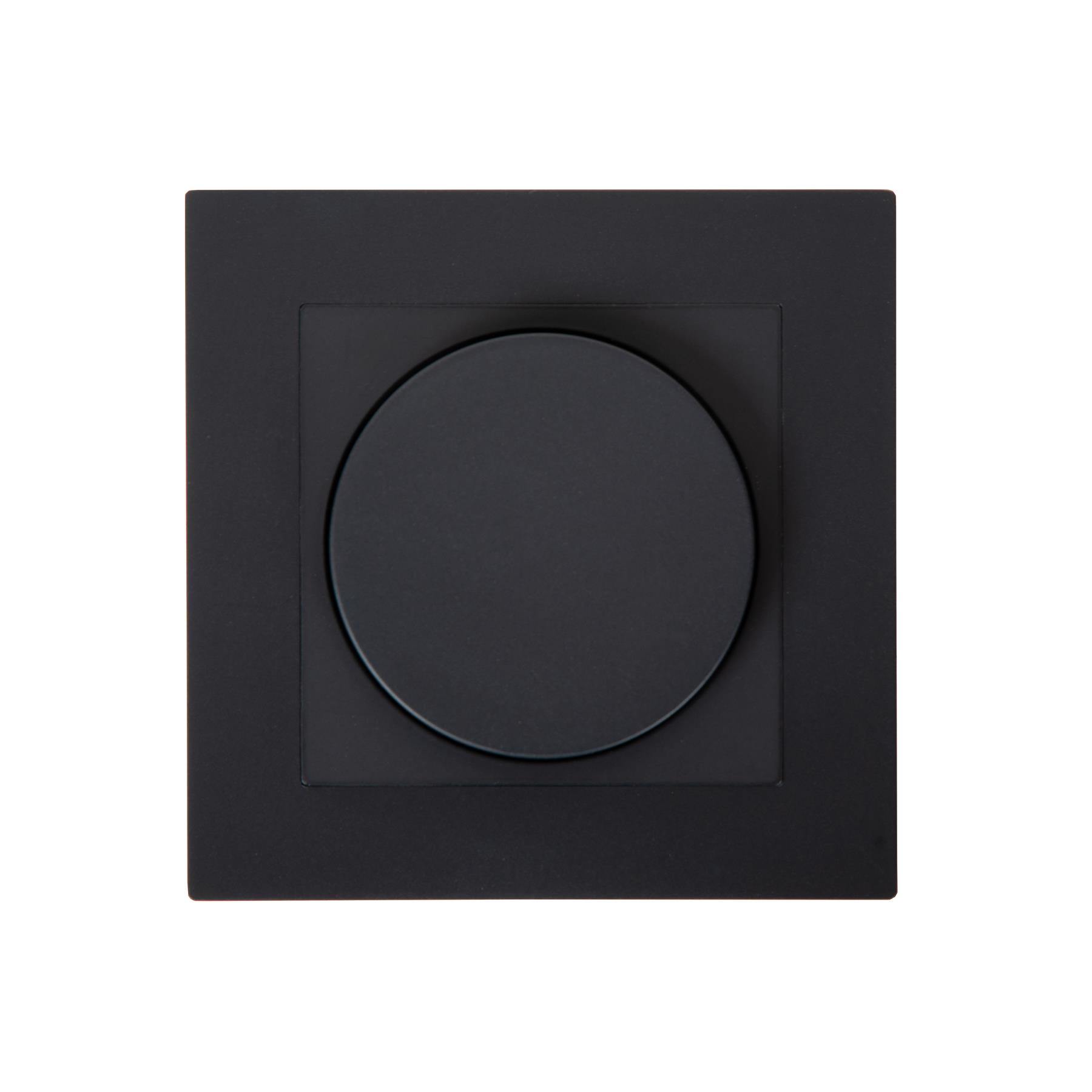Lucide RECESSED WALL DIMMER NL Dimmer Zwart kopen? Shop bij fonQ.be!