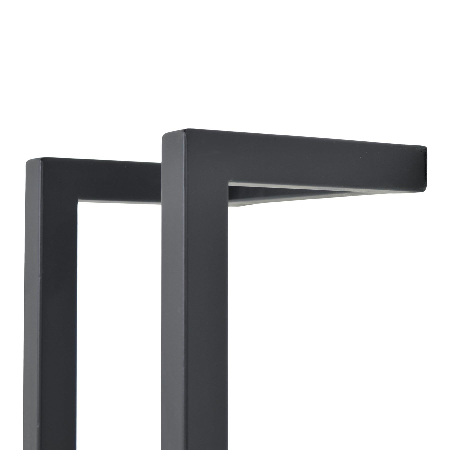 LOFT42 Firm Wandhanddoekenhouder Small - Zwart - Metaal