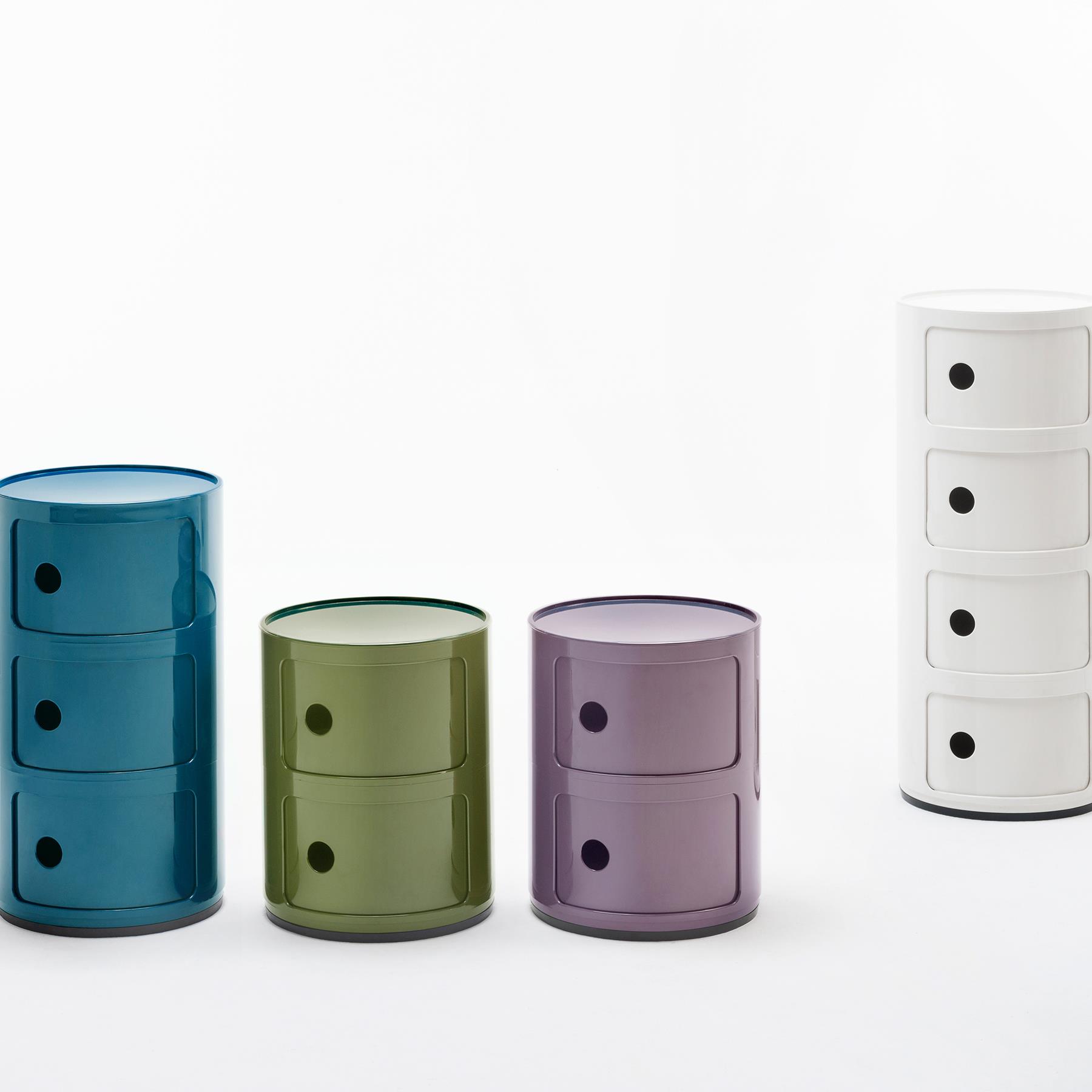 Kartell Componibili Kast - 2 Modules - Violet