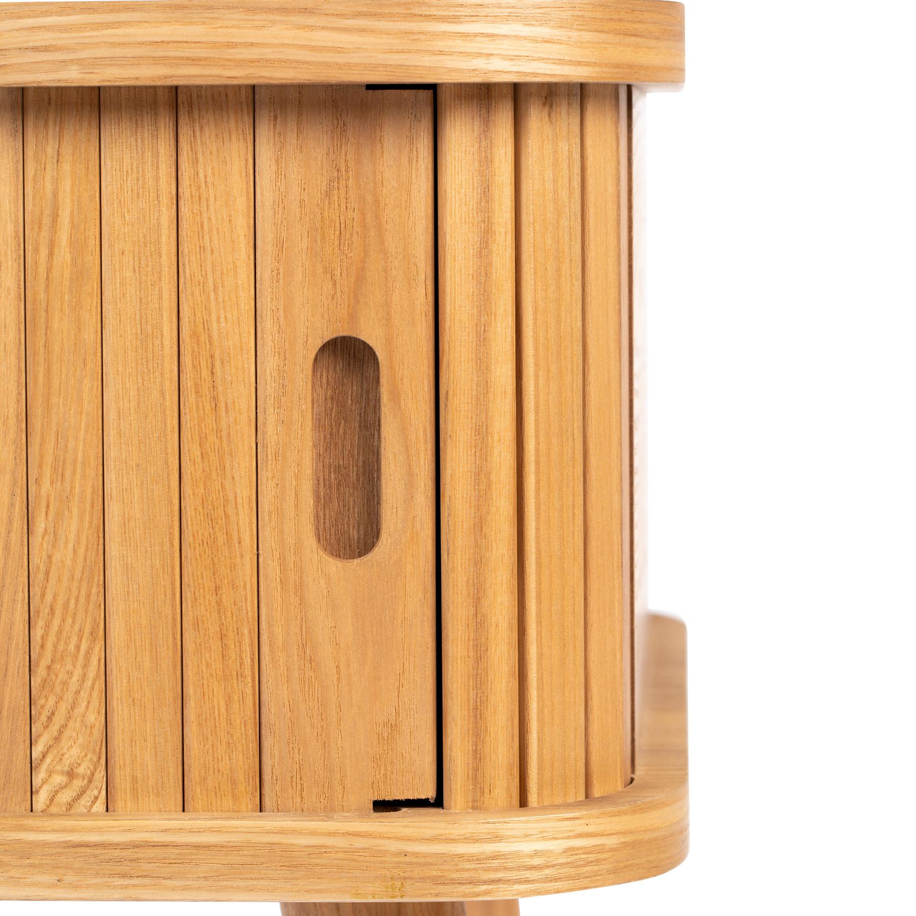 Zuiver Barbier Bijzettafel - Eiken