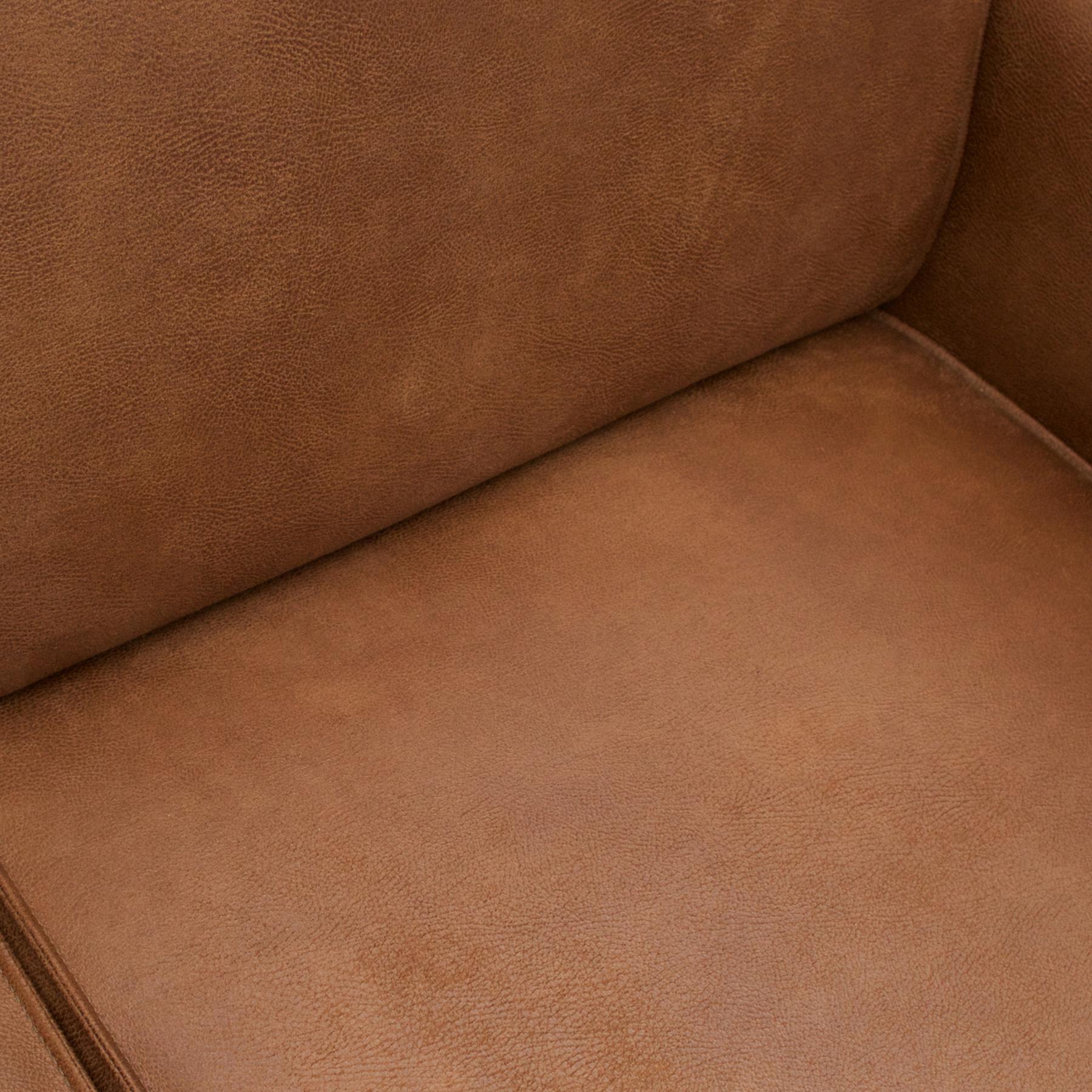 BePureHome Statement Hoekbank Links - Eco-leder - Cognac