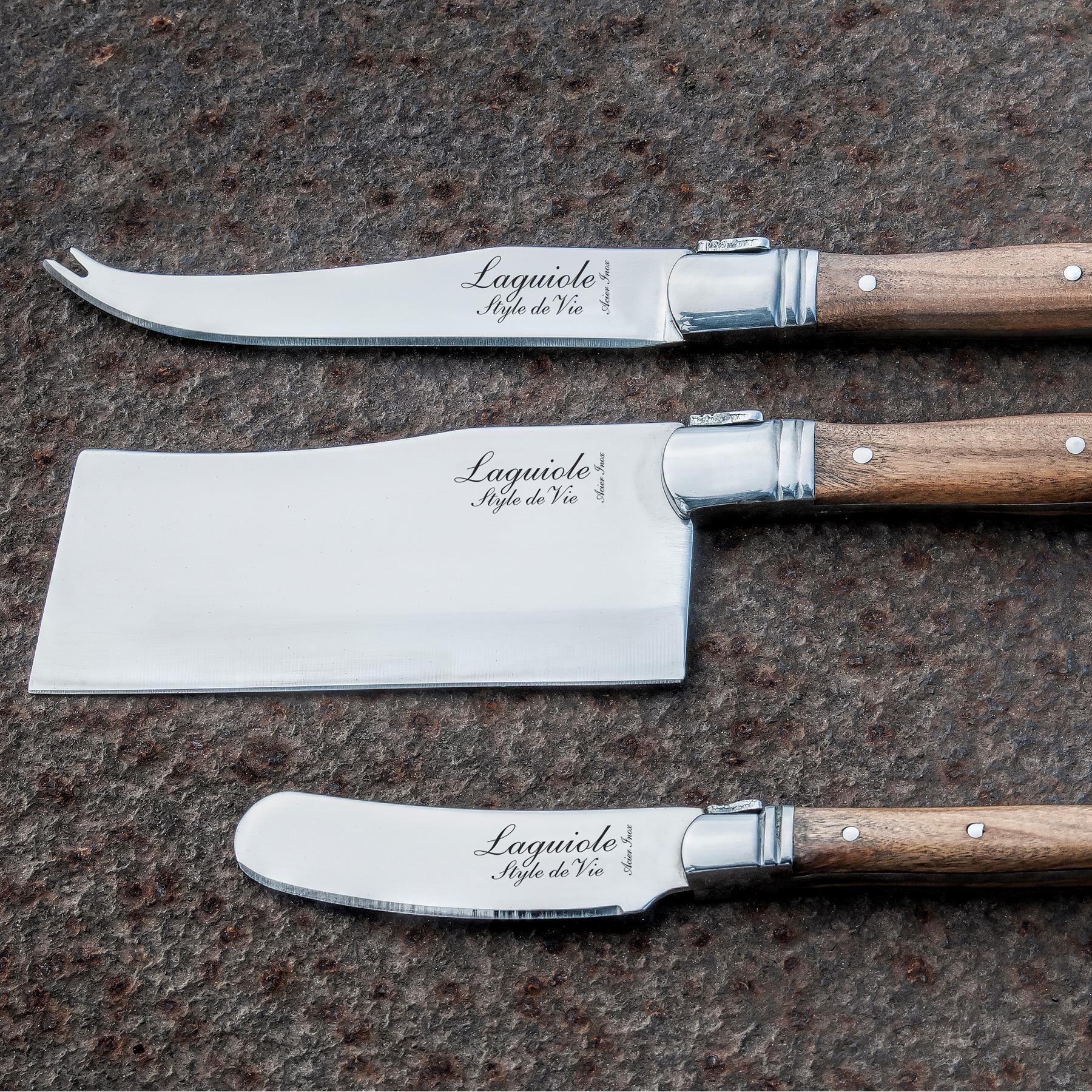 Laguiole Style de Vie Luxury Line Kaasmessenset 3-delig