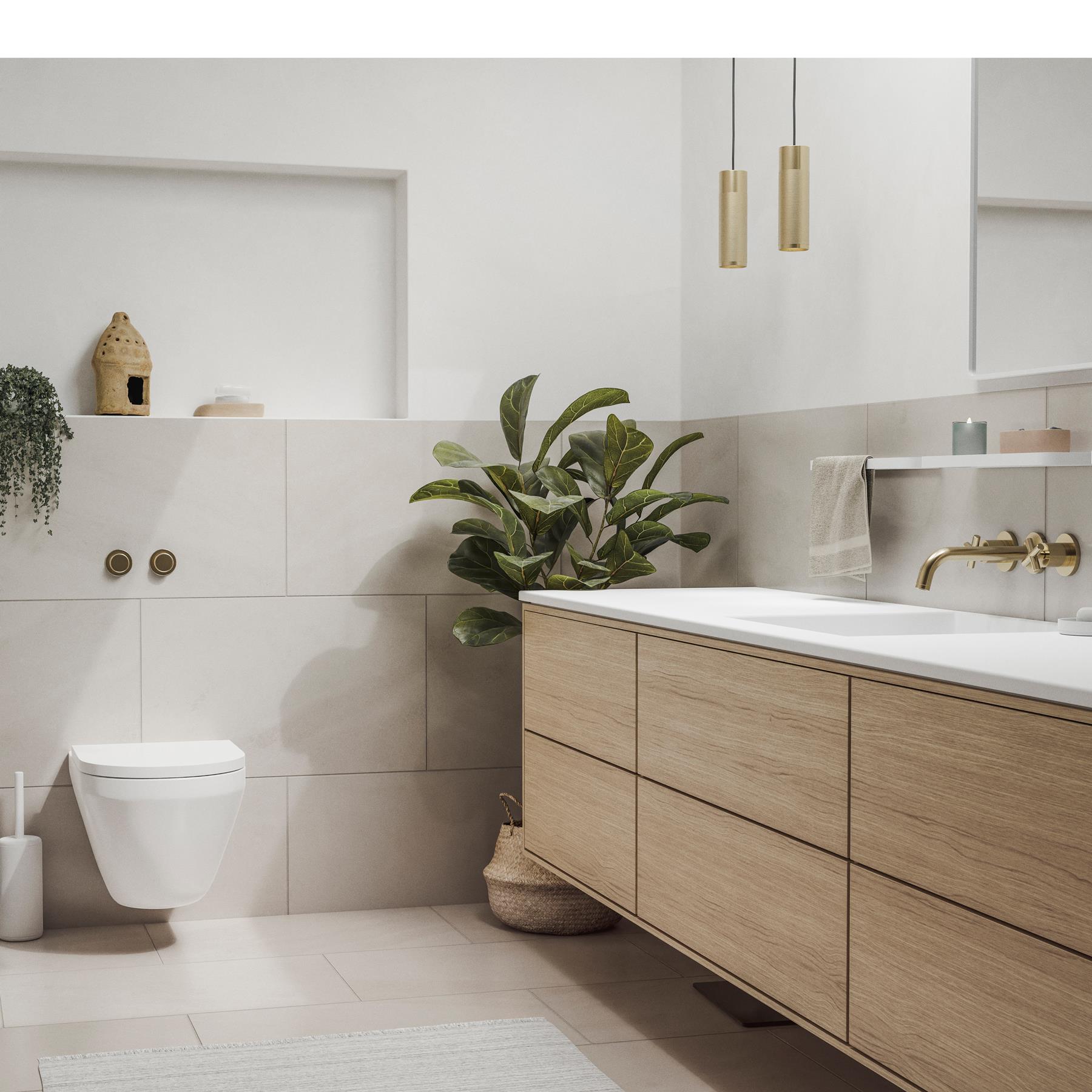 Zone Denmark Rim Tandenborstelhouder - Wit