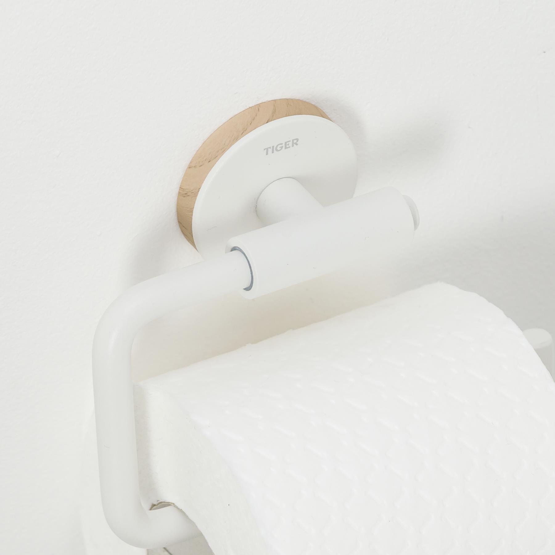 Tiger Urban Toiletrolhouder zonder Klep - Wit