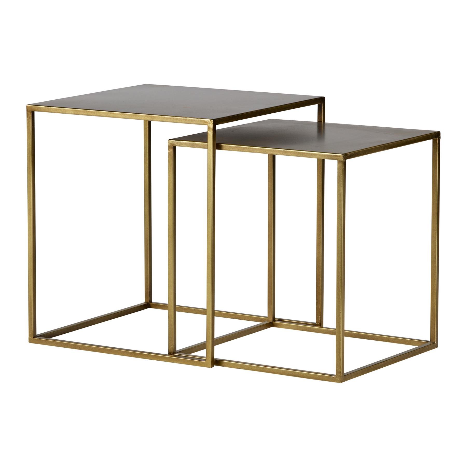 Woood Ziva Bijzettafel Set van 2