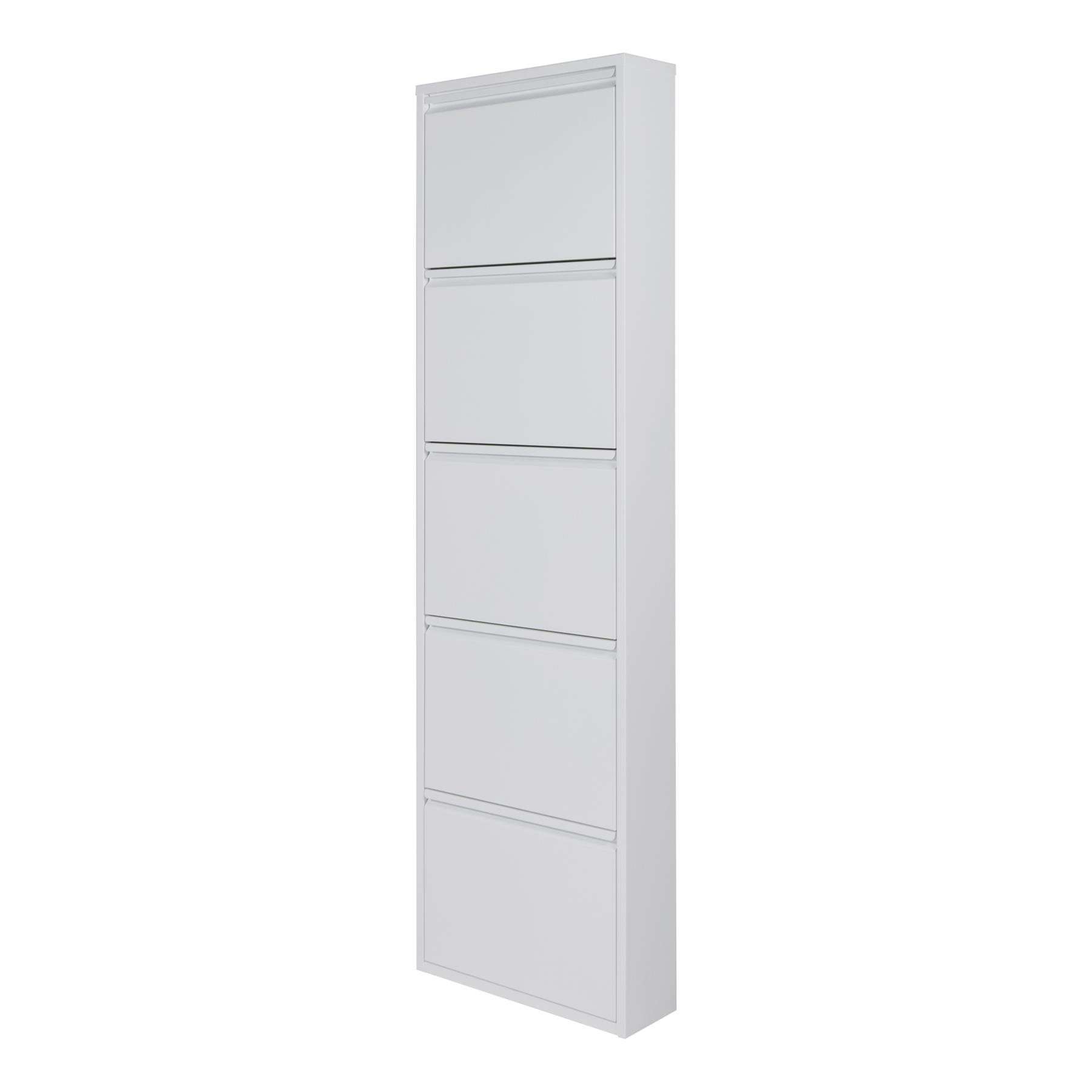 Spinder Design Billy 5 Schoenenkast - Wit