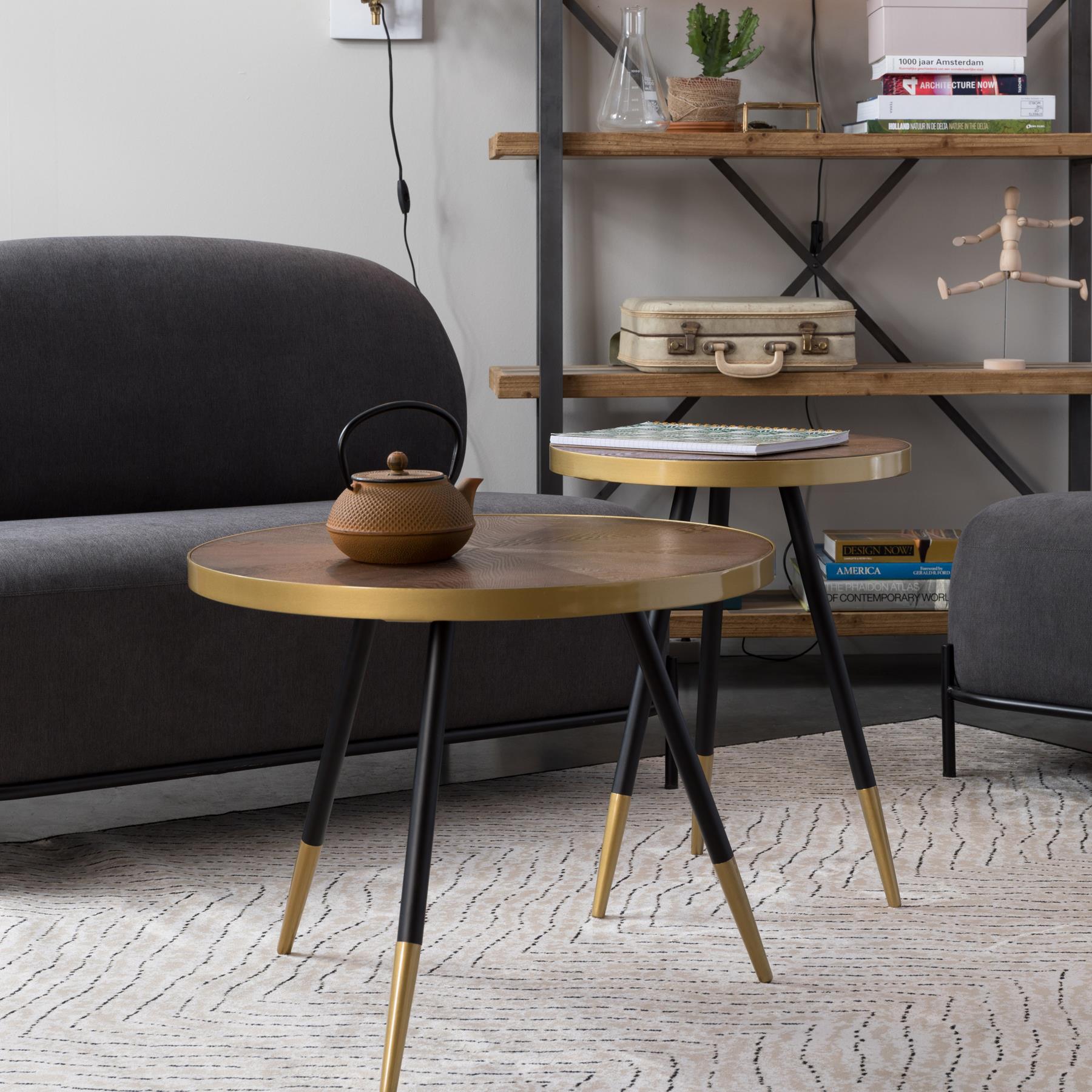 by fonQ  Hendrix Salontafel - Ø 61 cm