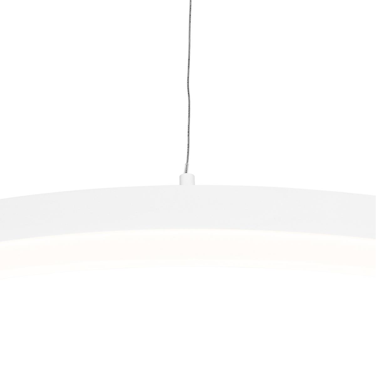 QAZQA Design hanglamp wit 60 cm incl. LED 3-staps dimbaar - Anello