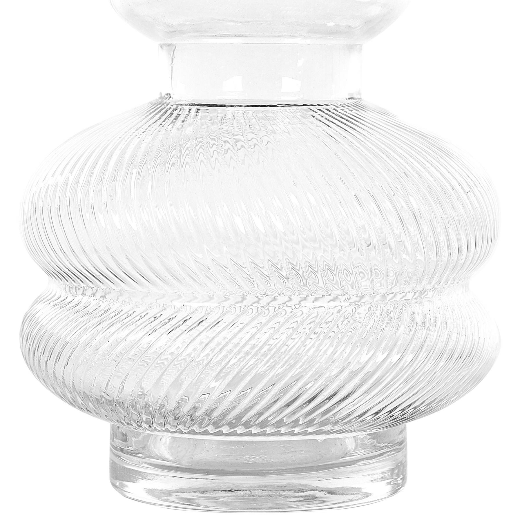 Beliani - RODIA - Decoratieve vaas - Transparant - Glas