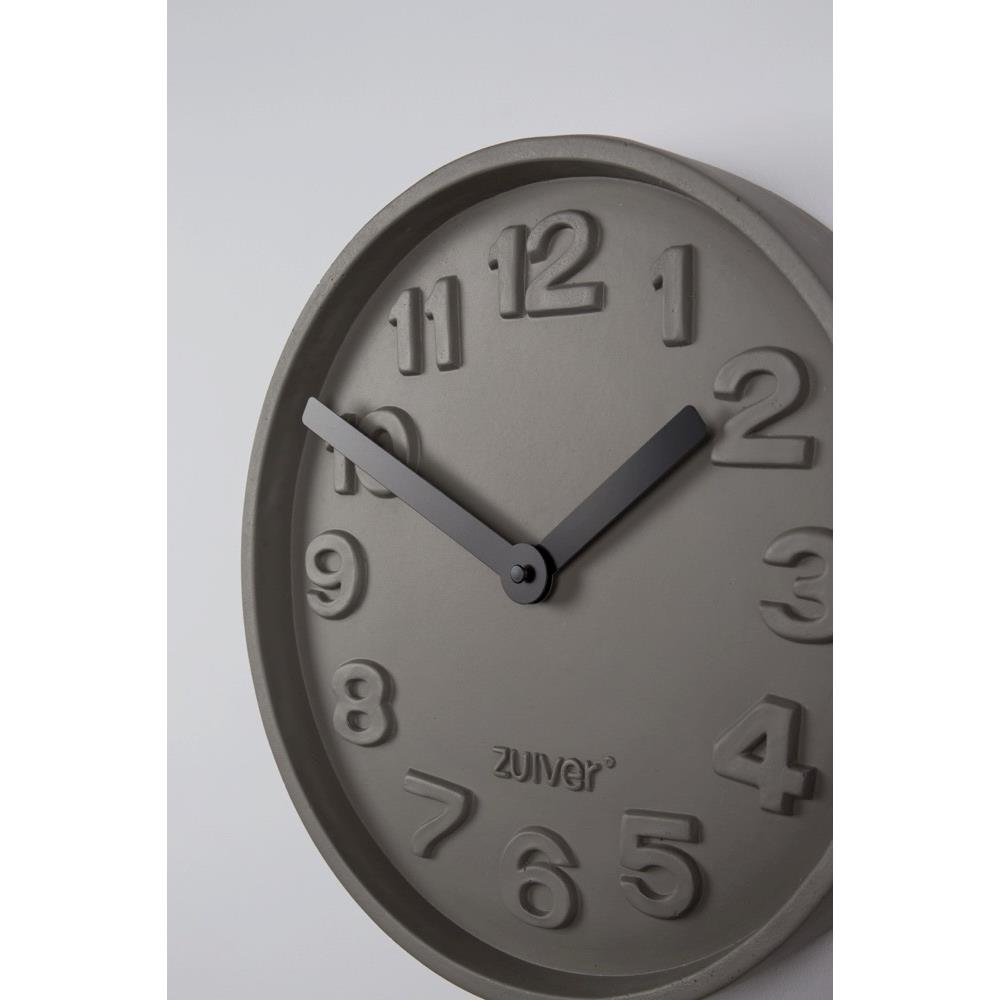 Zuiver Concrete Time Wandklok Ø 32 cm