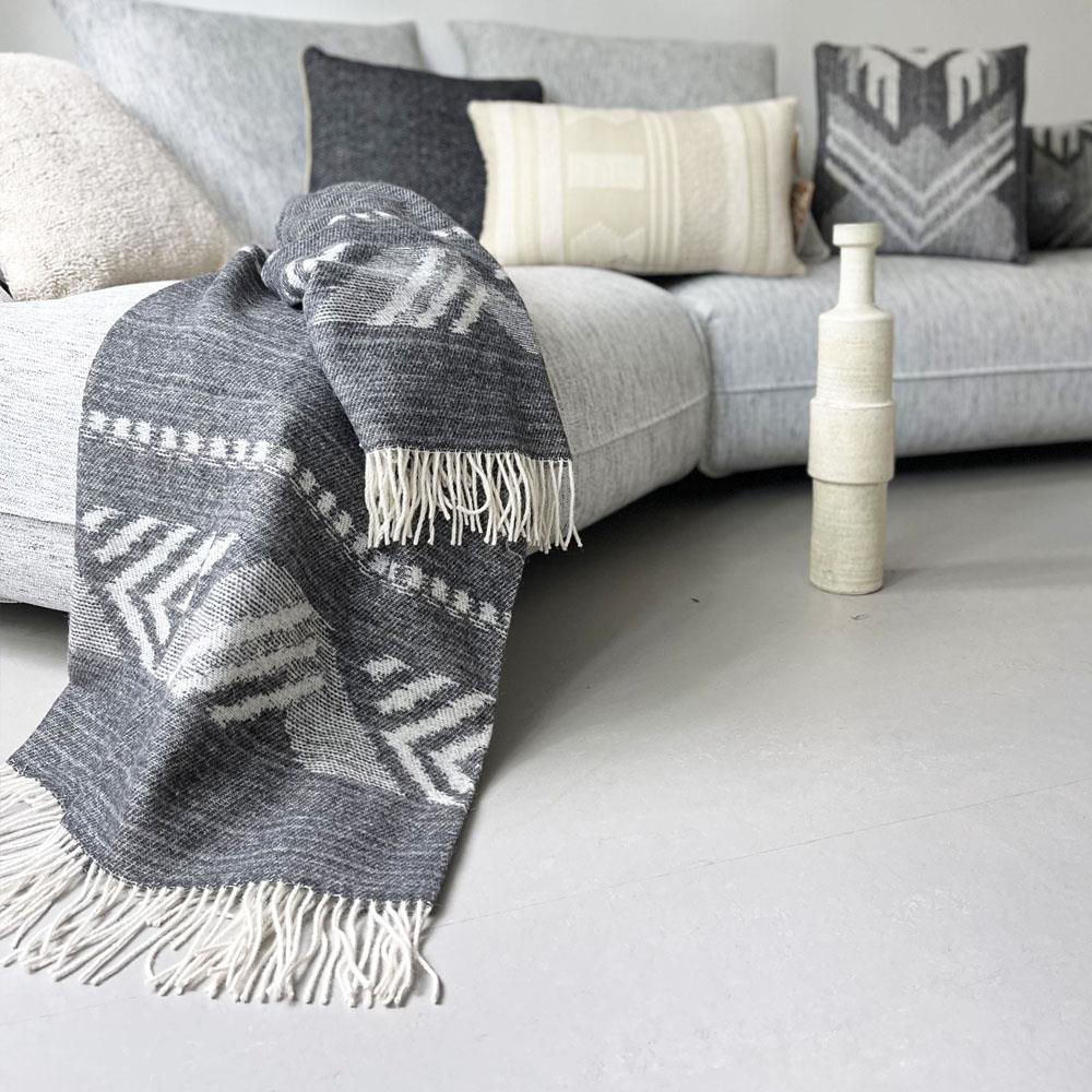 Malagoon Mochica Wool Deken - 140 x 200 cm 