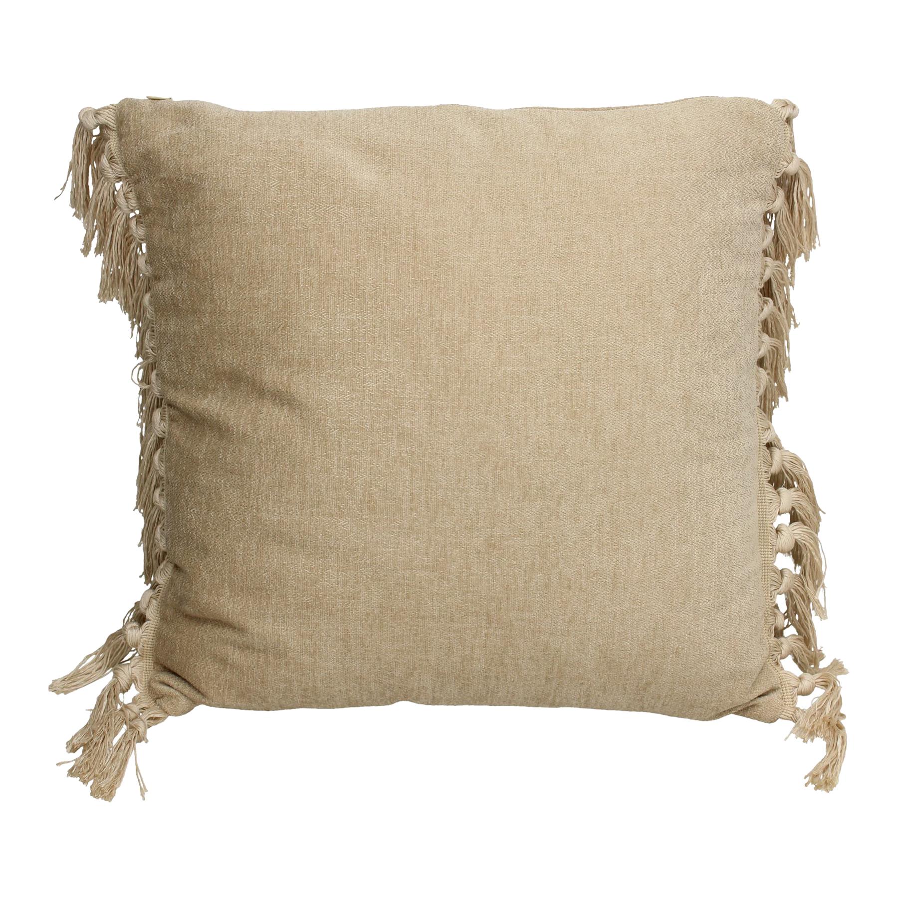 MOOS Aike Sierkussen 45 x 45 cm - Beige