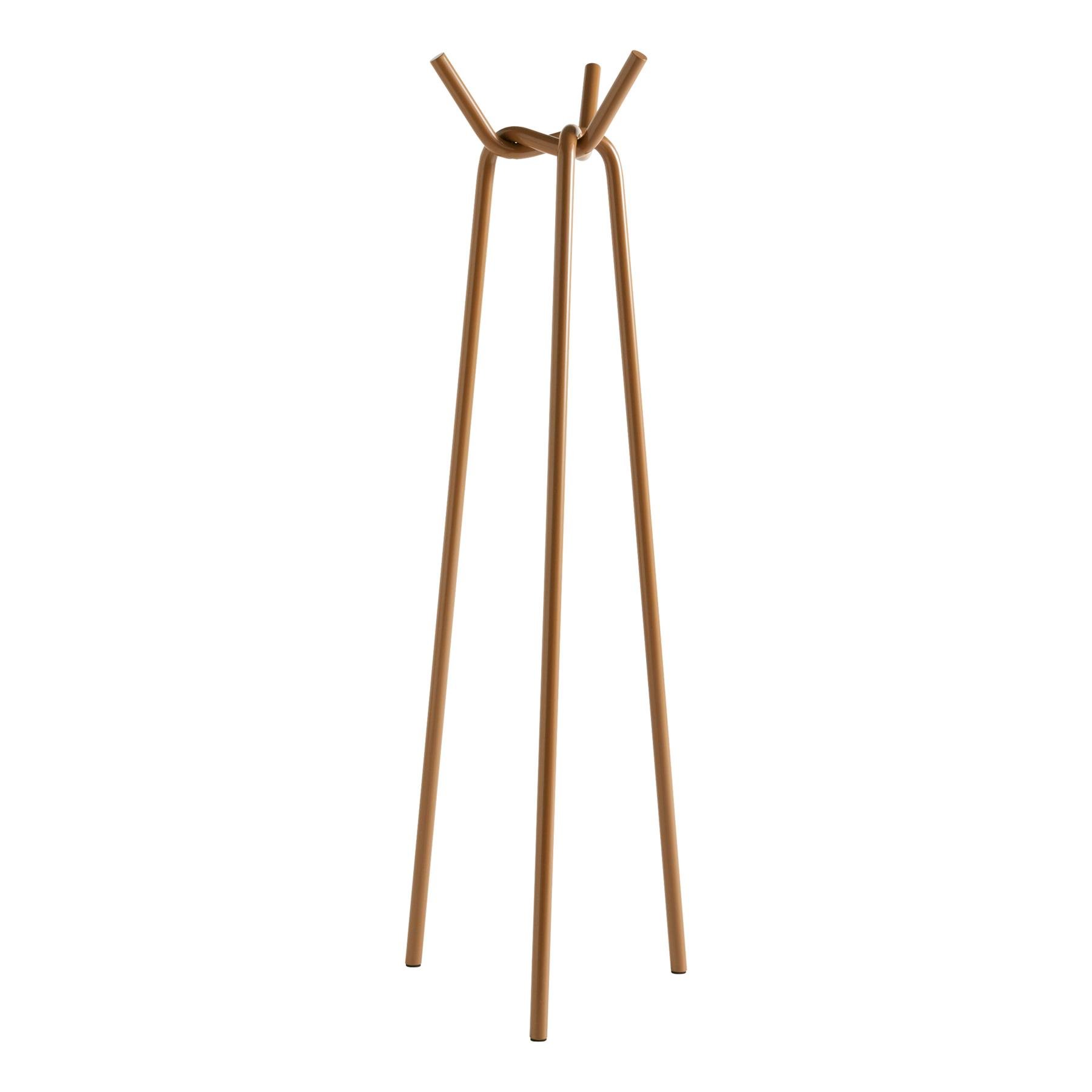 HAY Knit Staande Kapstok 3 Haken - Toffee