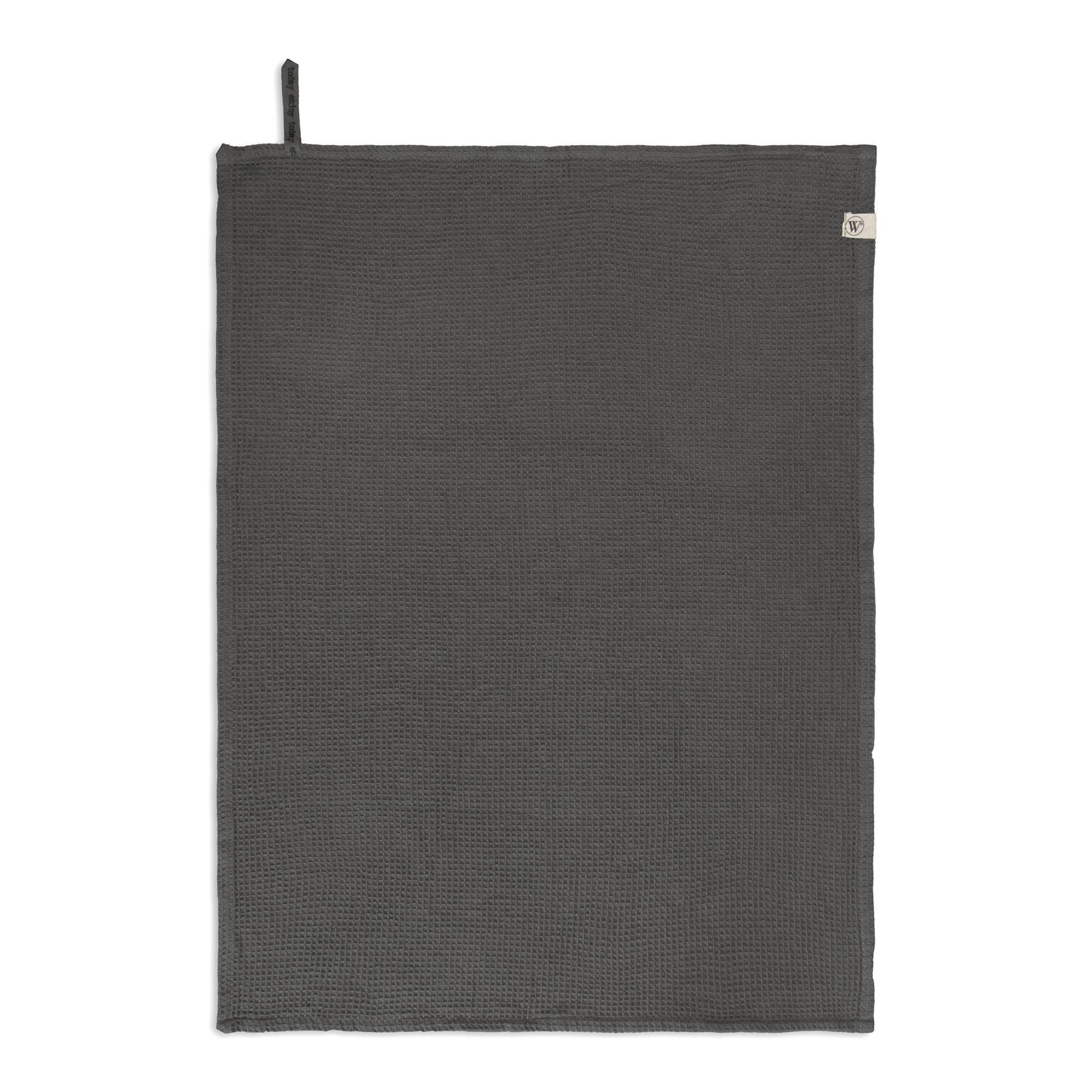 Walra Dry with Cubes Uni Keuken- en Theedoekset 3 st. - Zwart