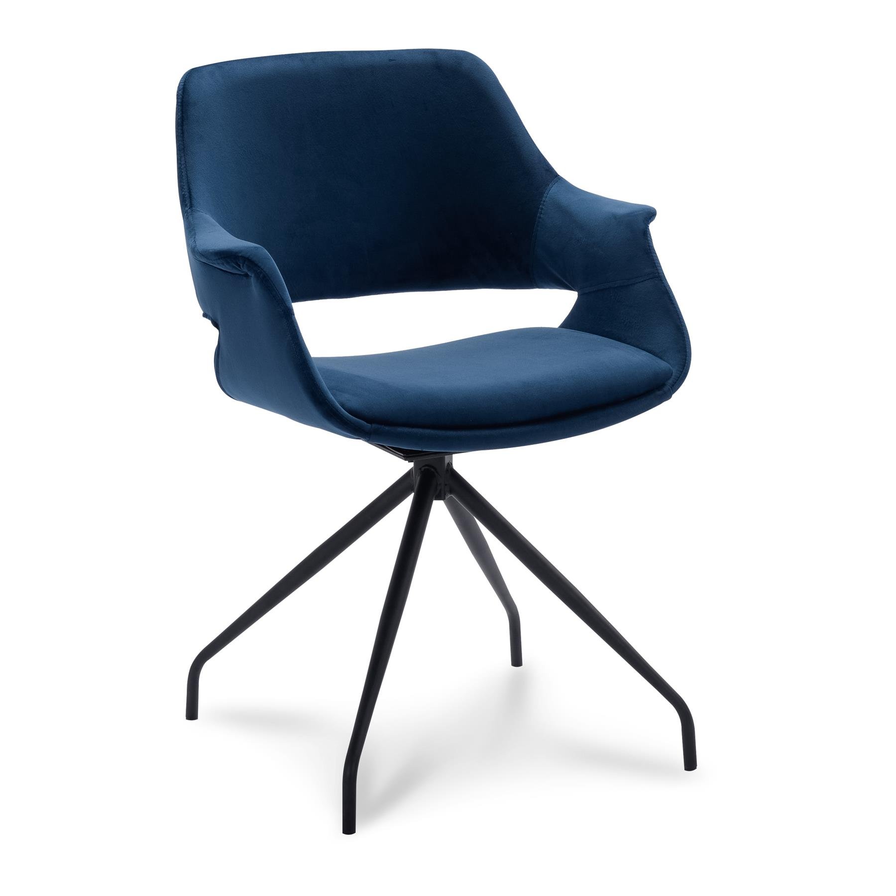 by fonQ  Ethan Eetkamerstoel - Blauw
