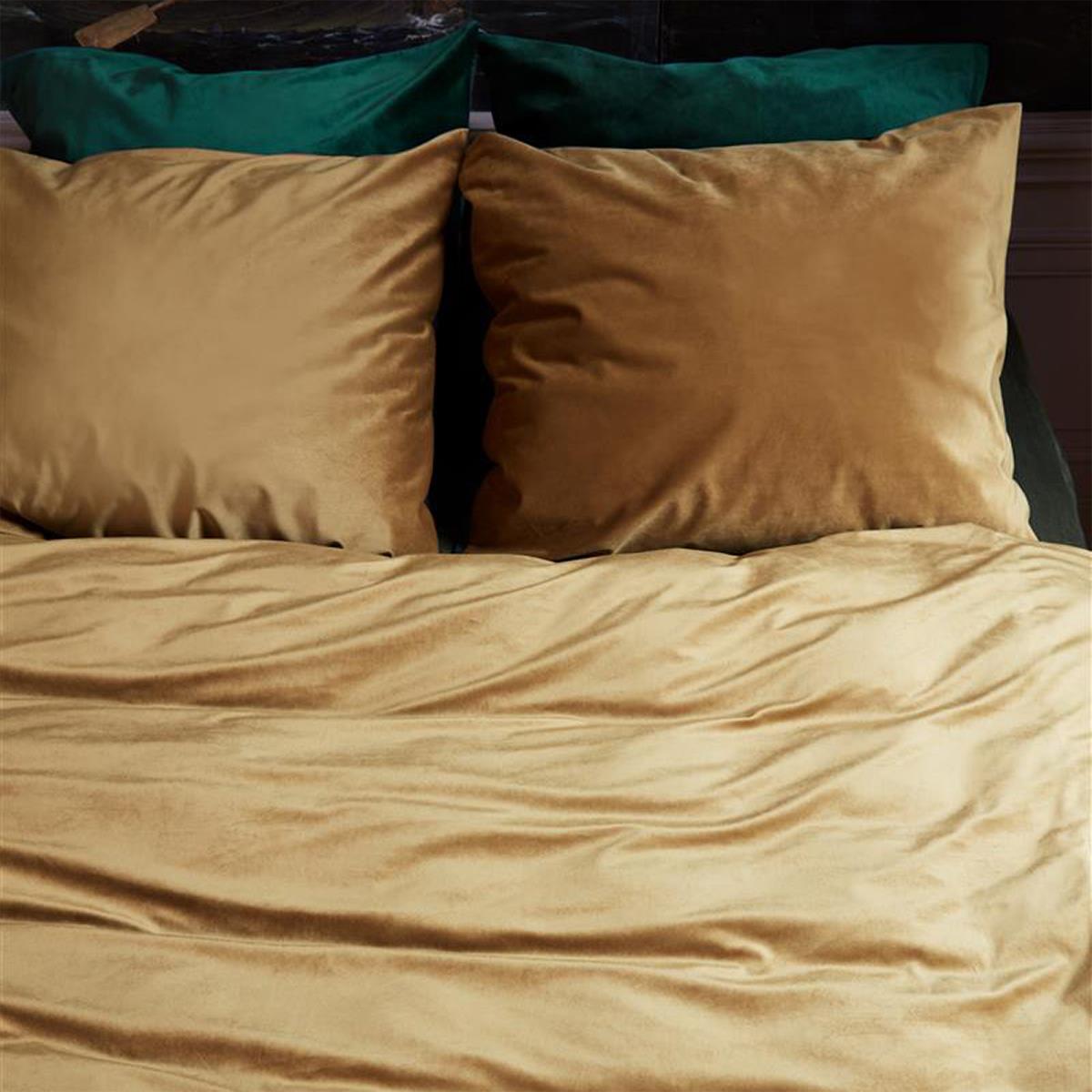 At Home by Beddinghouse Tender Dekbedovertrek 200 x 200/220 cm - Goud
