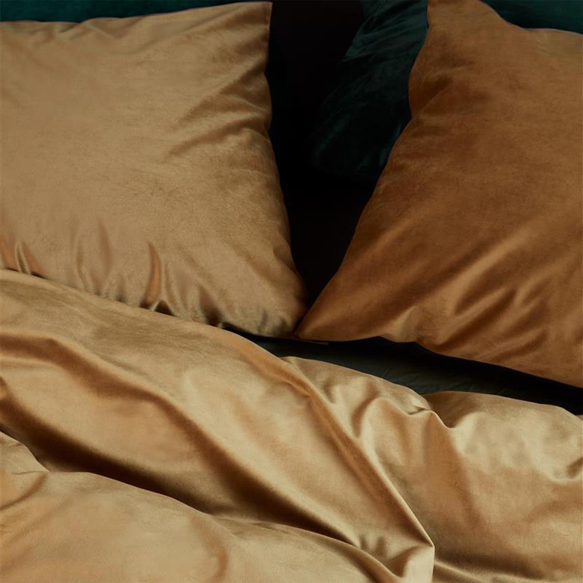 At Home by Beddinghouse Tender Dekbedovertrek 200 x 200/220 cm - Goud