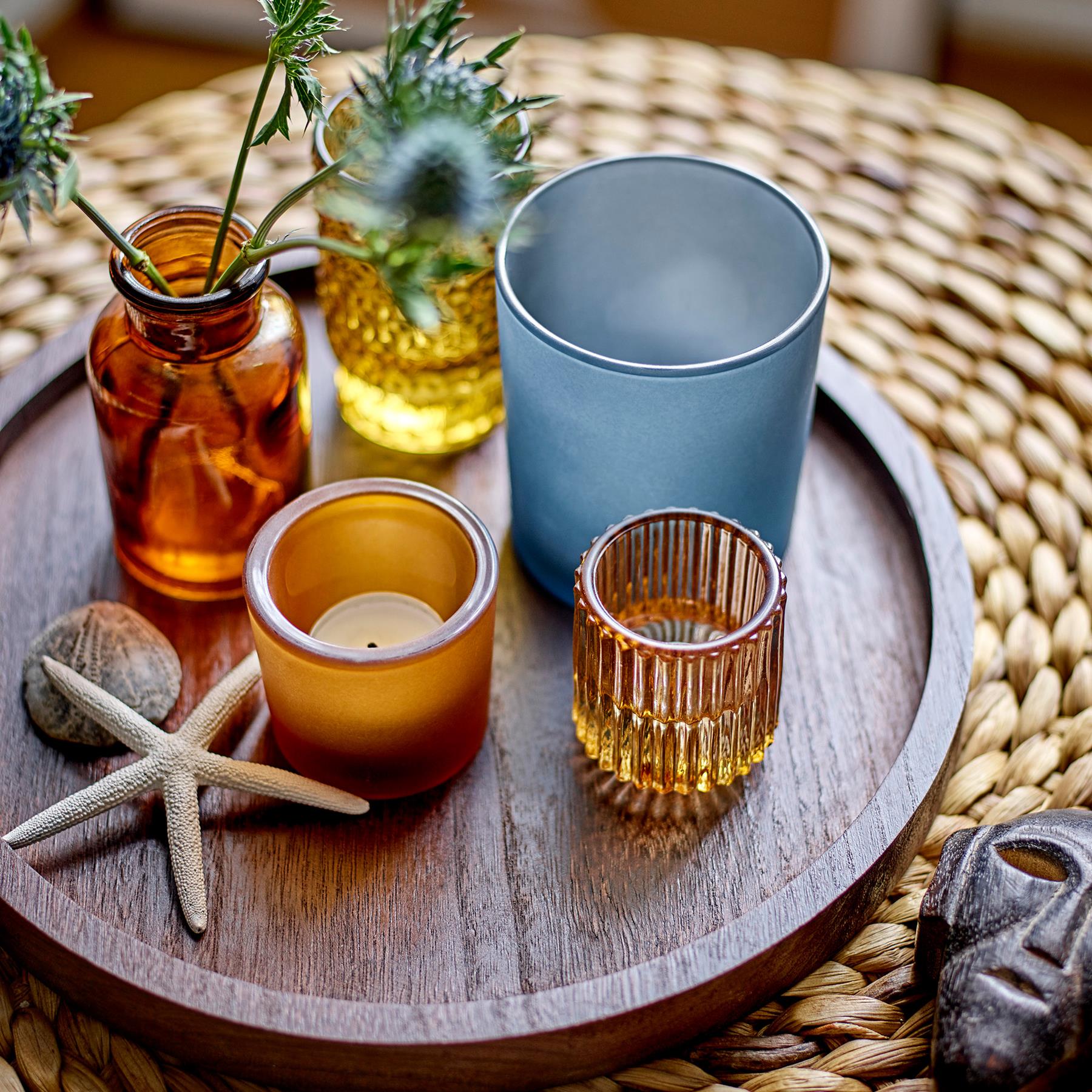 Bloomingville Sanga Waxinelichthouder - Set van 6