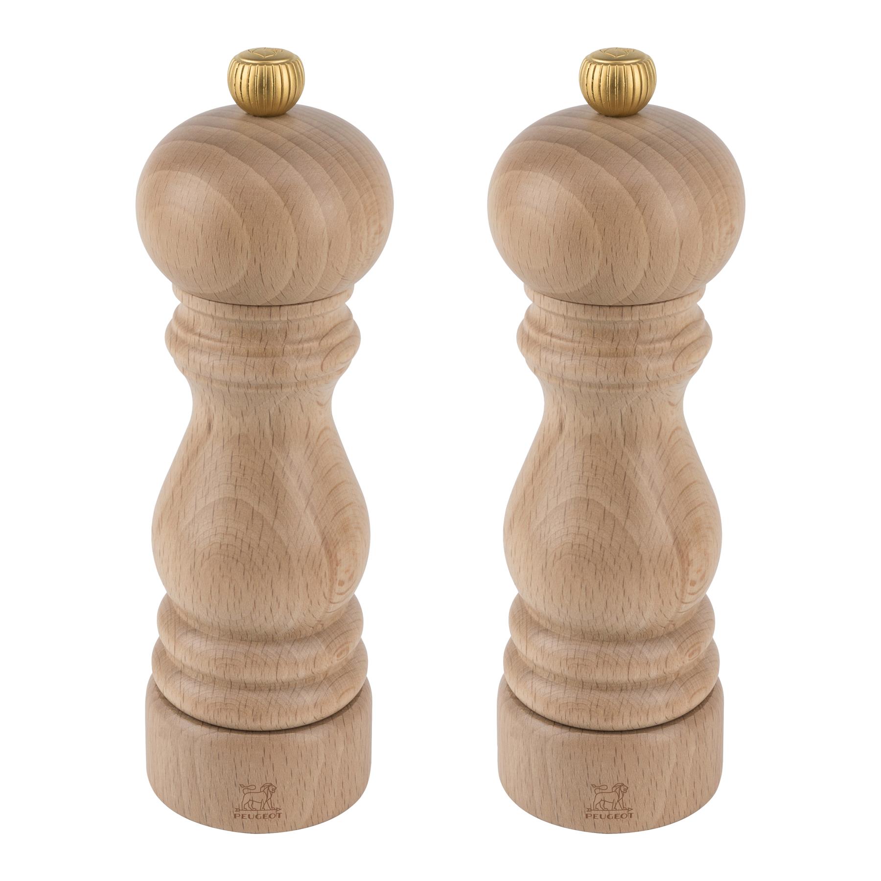 Peugeot Paris Duo Zout- en pepermolenset 18 cm - Naturel