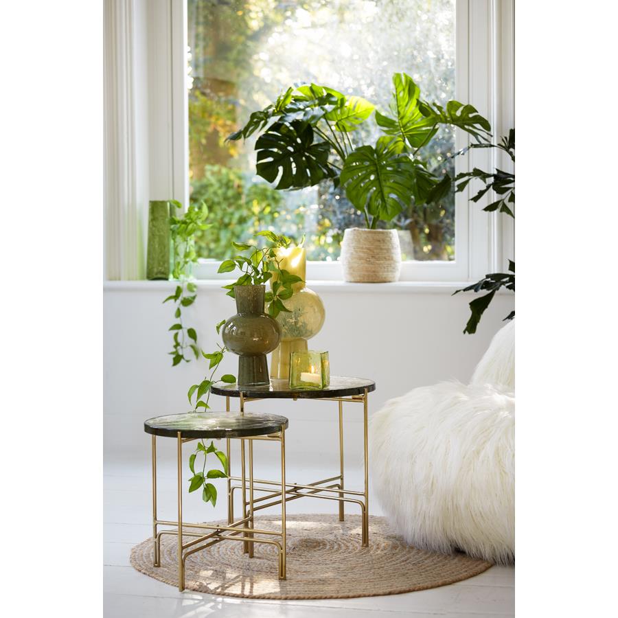 Light & Living - Vaas HALLEY - Ø18x28.5cm - Groen