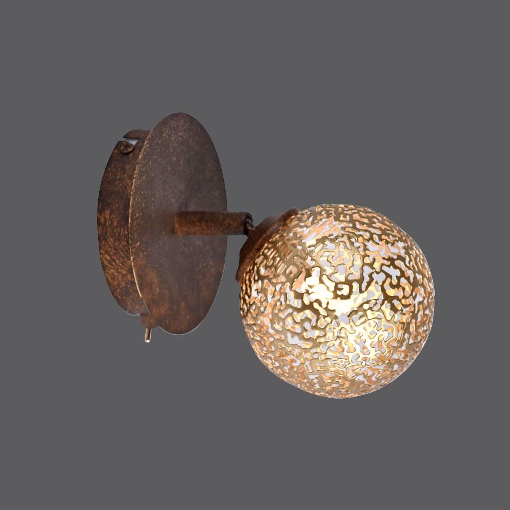 Paul Neuhaus Wandlamp GRETA Roest 1 Lichts