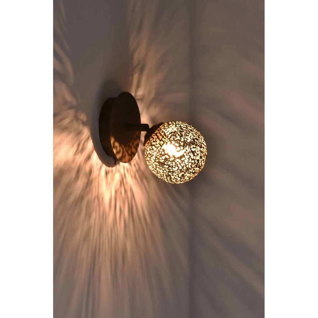 Paul Neuhaus Wandlamp GRETA Roest 1 Lichts