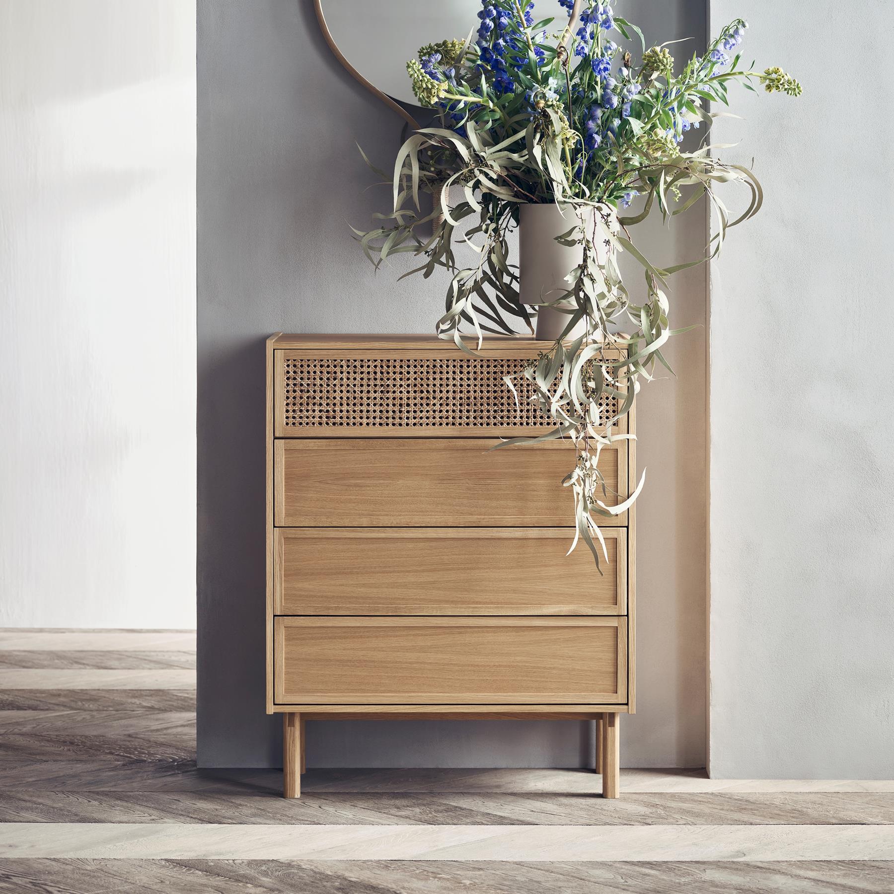 Bolia Cana Ladekast - White pigm oiled oak