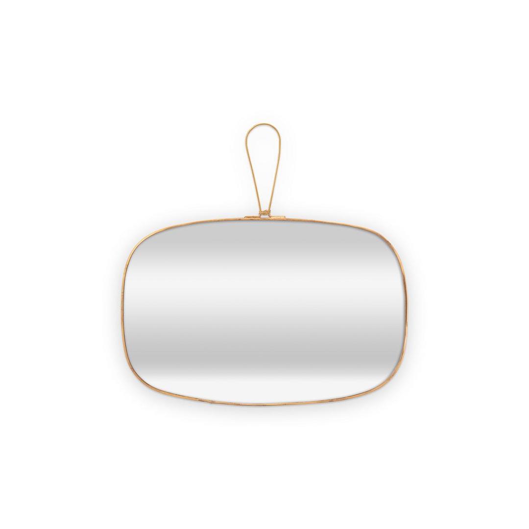 vtwonen Mirror Gold Spiegel 27 x 39,5 cm - Goud