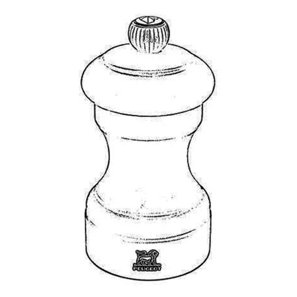 Peugeot Bistro Graphite Pepermolen 10 cm