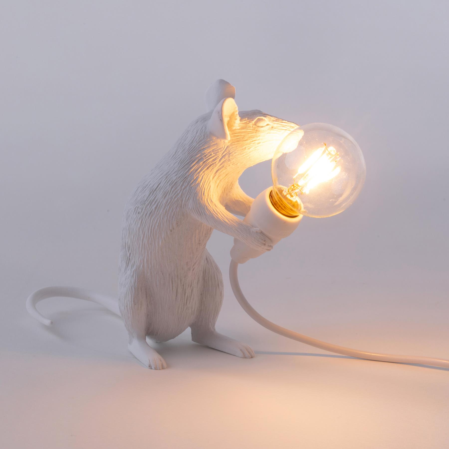 Seletti Mouse Lampresin Sitting