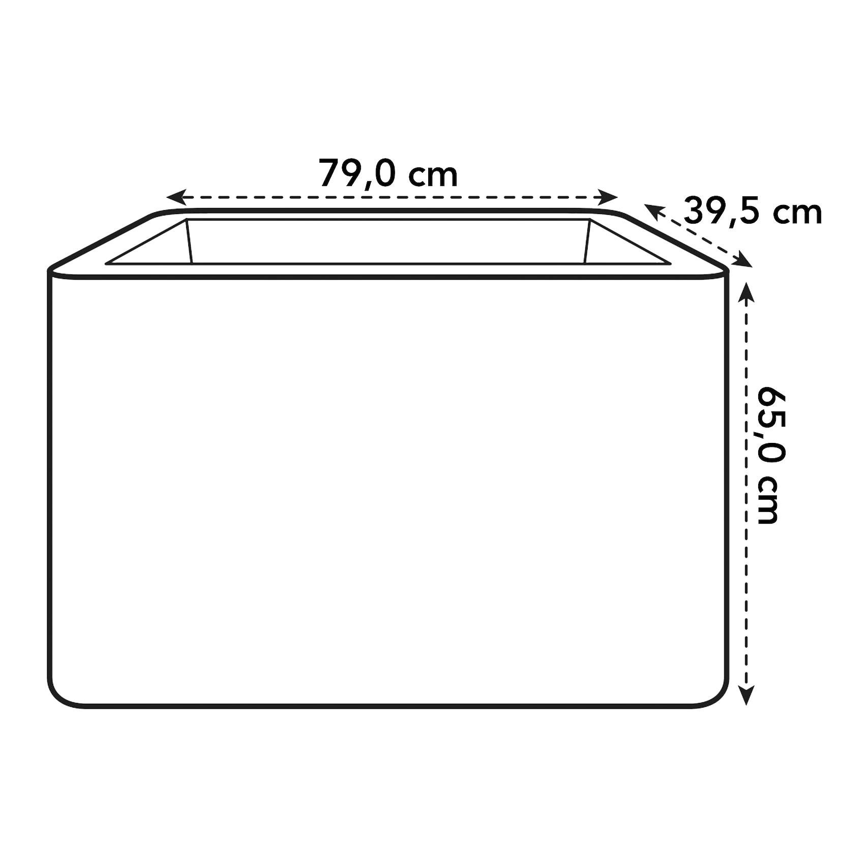 Elho Pure Soft Brick Divider Large Plantenbak 80 cm