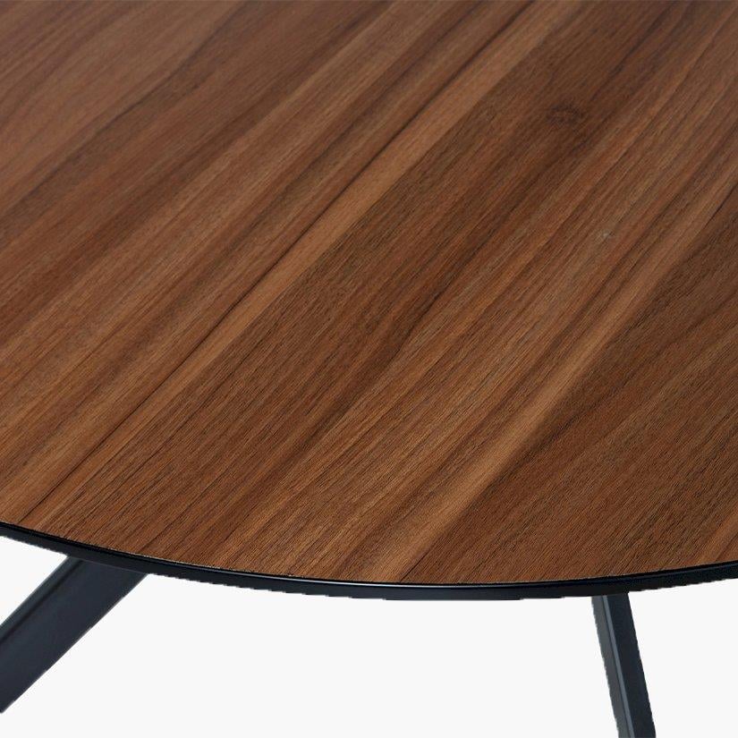 WOOOD Exclusive Bruno Eettafel - Ø 120 cm - Walnoot