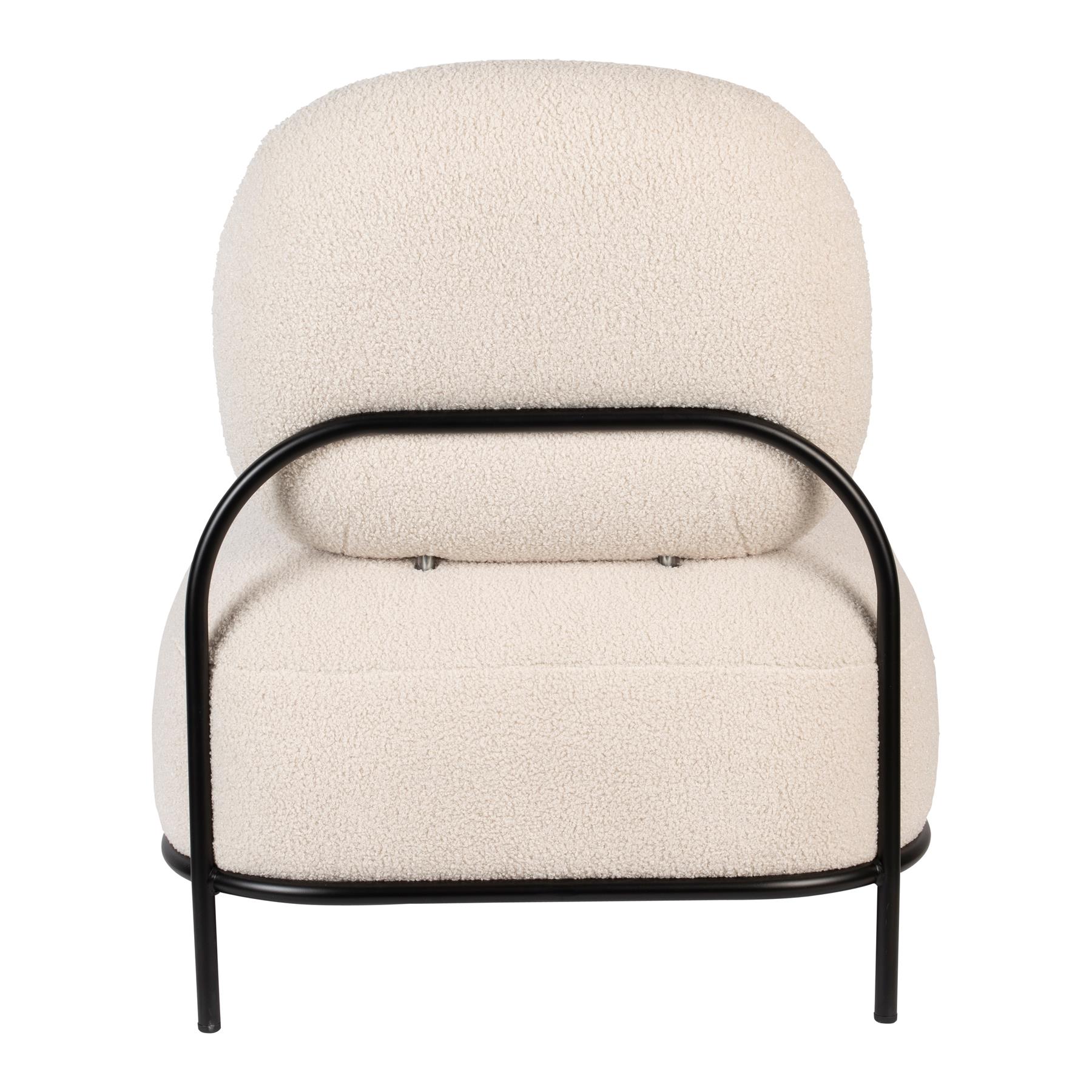 by fonQ basic Lova Fauteuil - Teddy Ivory