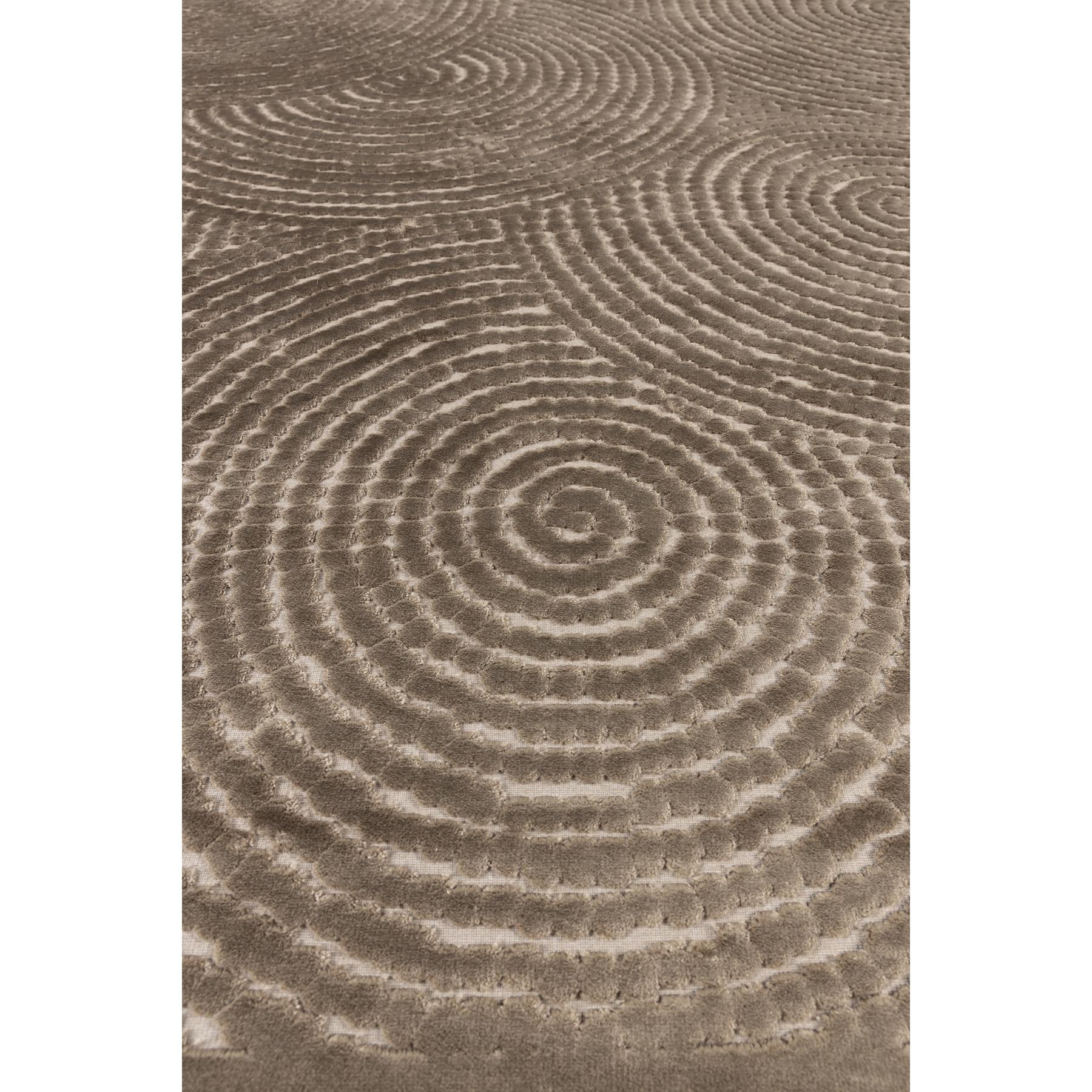 Dutchbone Dots Vloerkleed 200 x 300 cm - Bruin