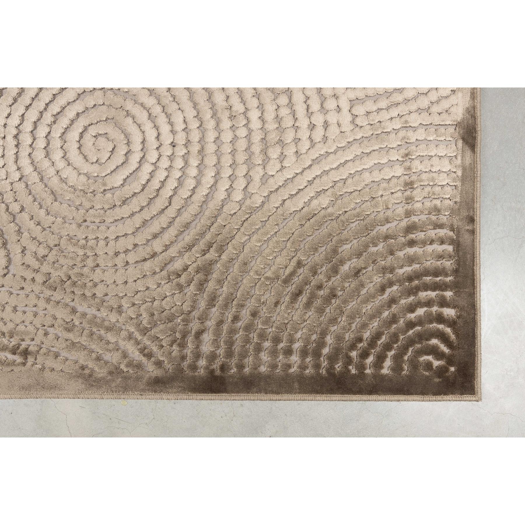 Dutchbone Dots Vloerkleed 200 x 300 cm - Bruin