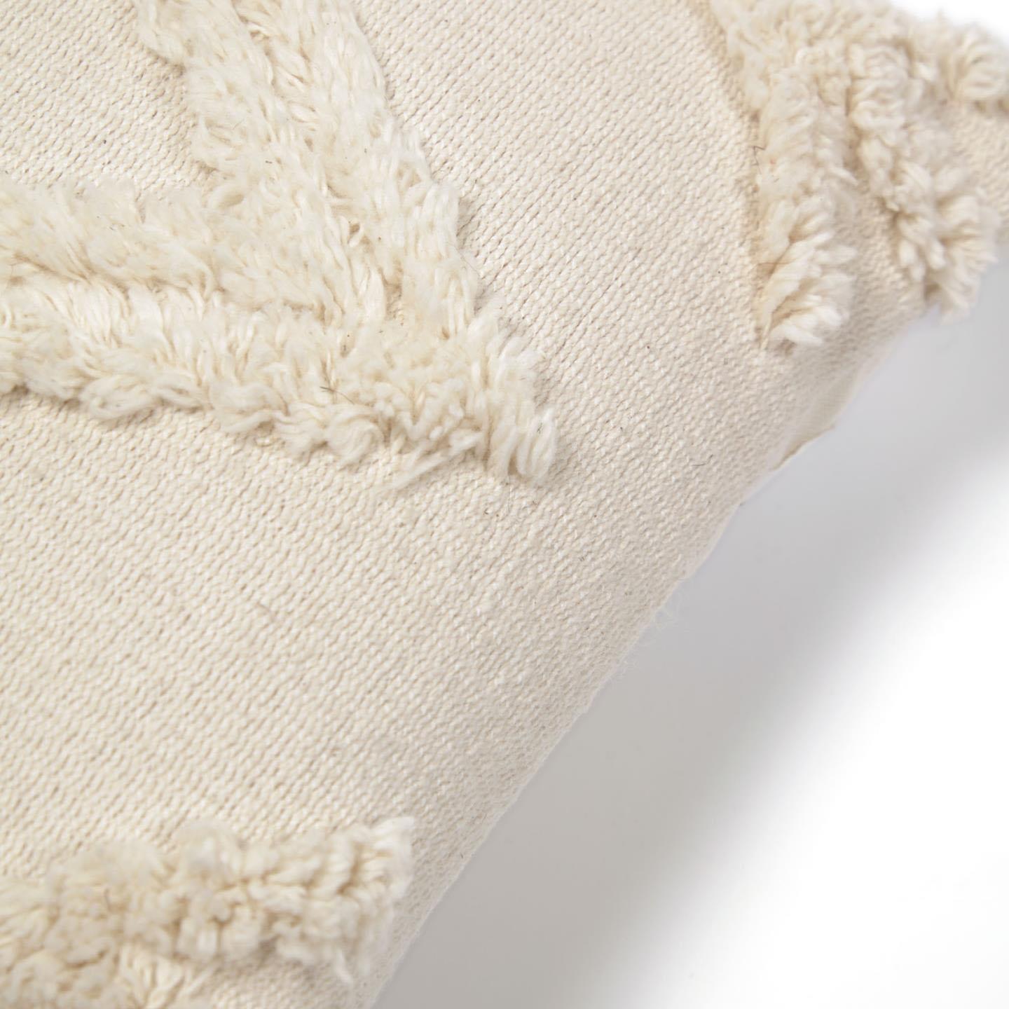 Kave Home Nila Kussenhoes 30 x 50 cm - Wit