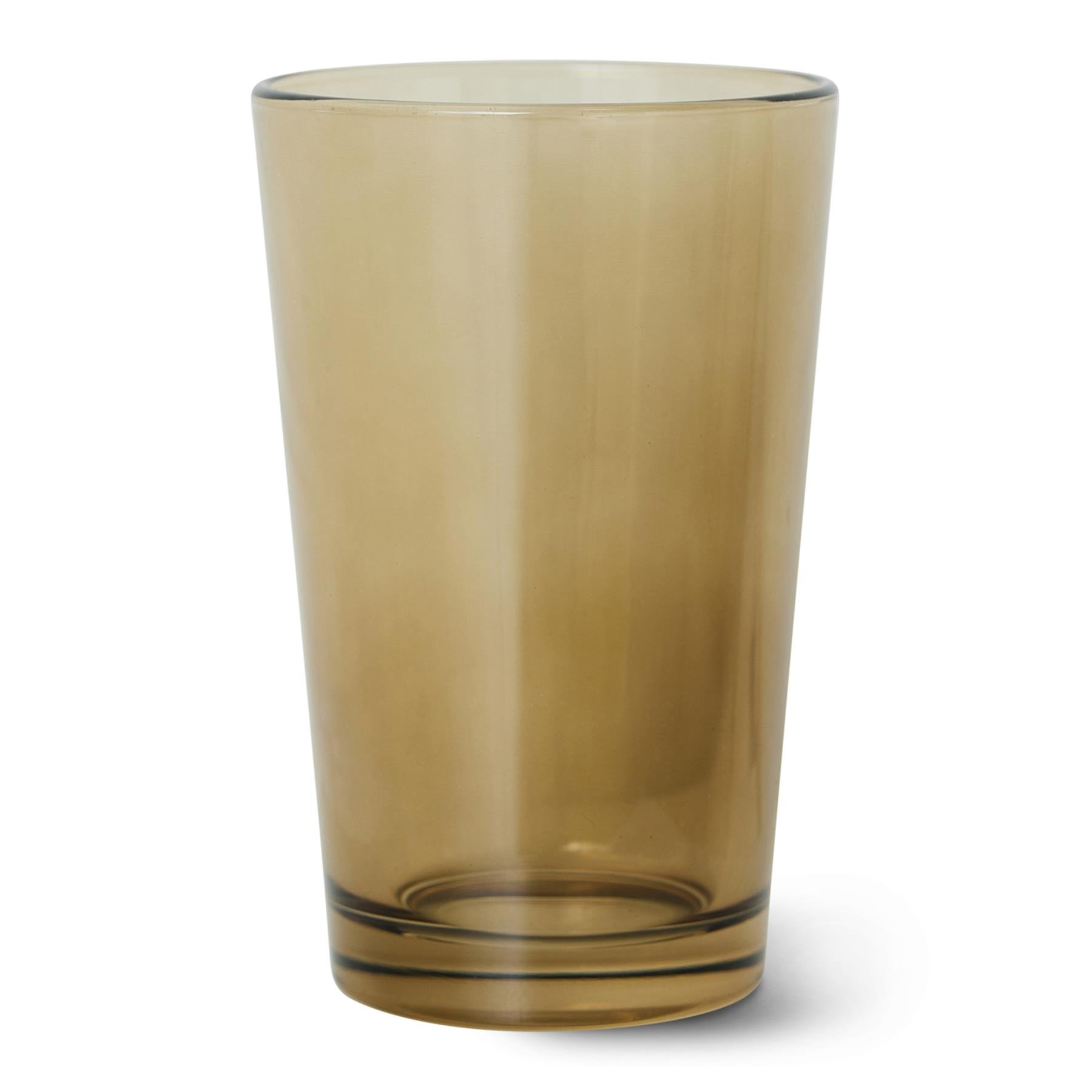 HKliving 70's Glassware Theeglas 0,4 L - Set van 4