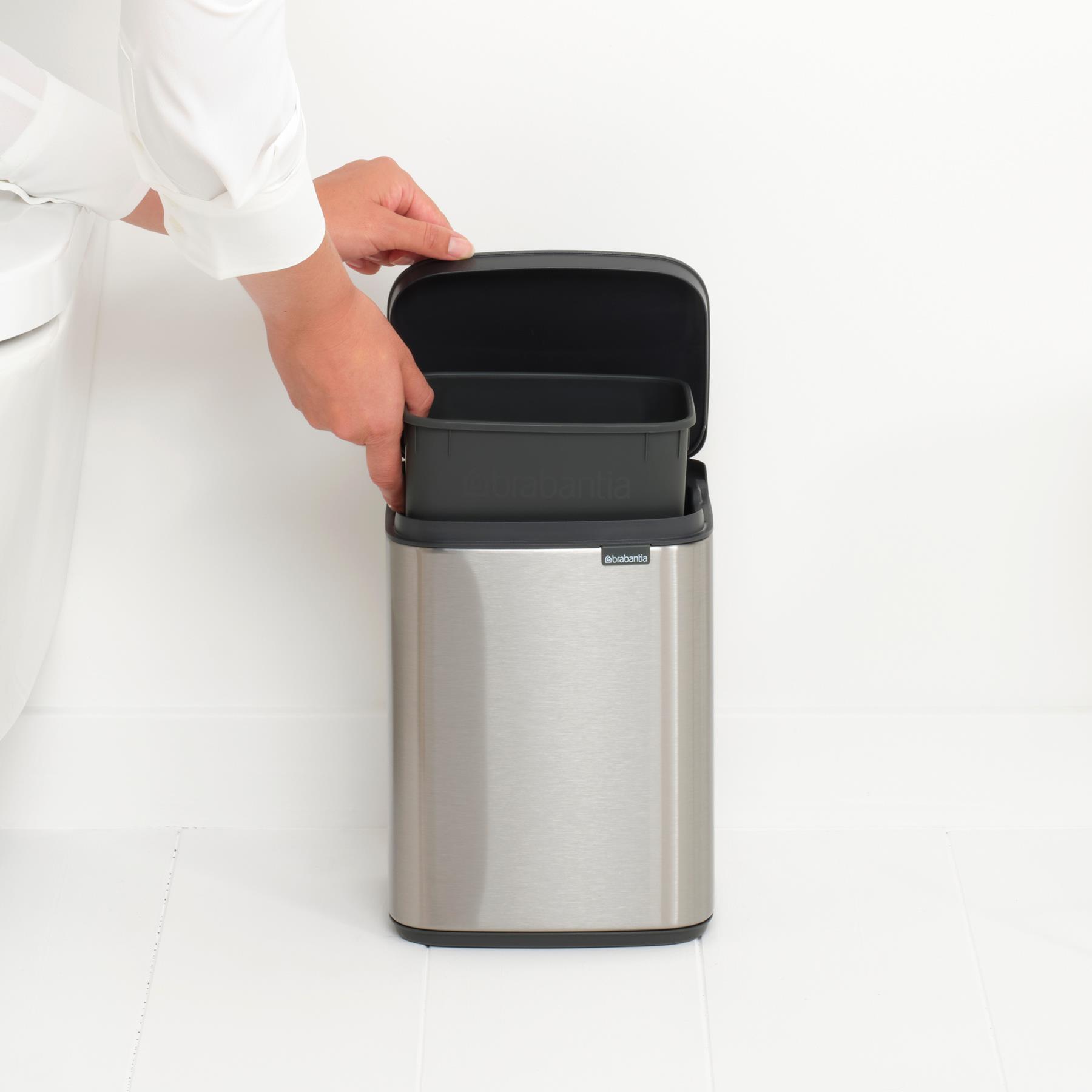 Brabantia Bo Afvalemmer 4 L - Matt Steel FPP