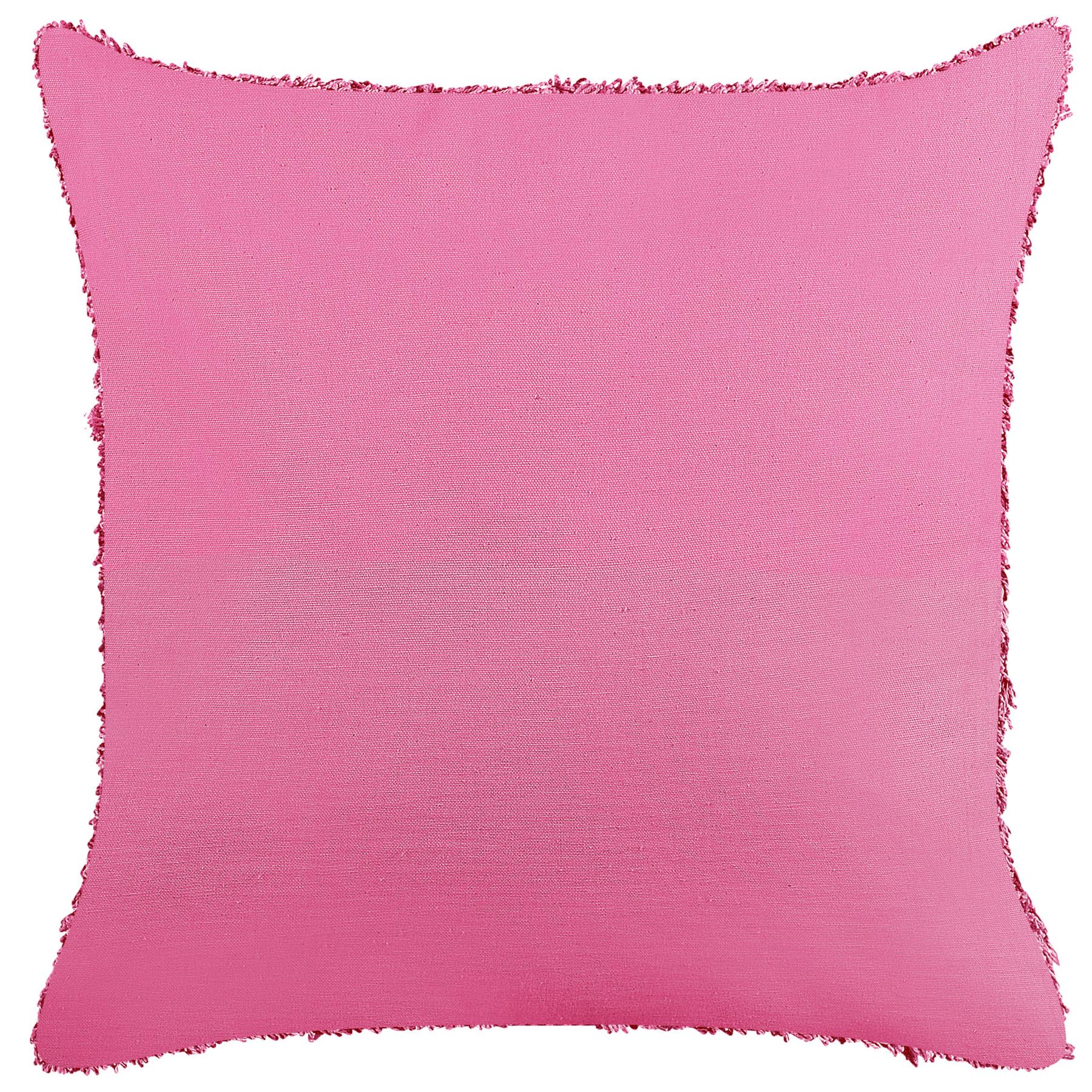 Beliani - RHOEO - Sierkussen - Roze - 45 x 45 cm - Katoen