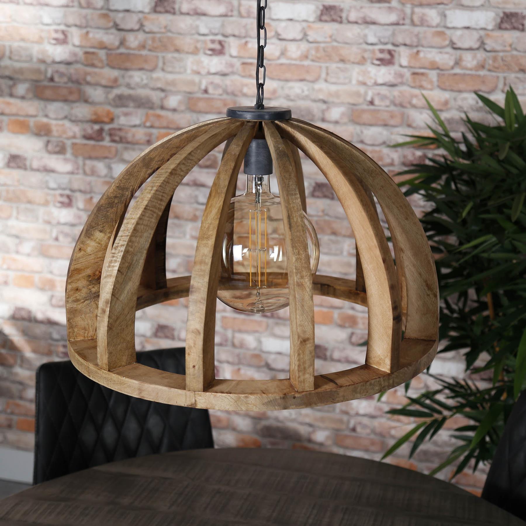 by fonQ  Rico Hanglamp - Ø 60 cm - Mango Naturel