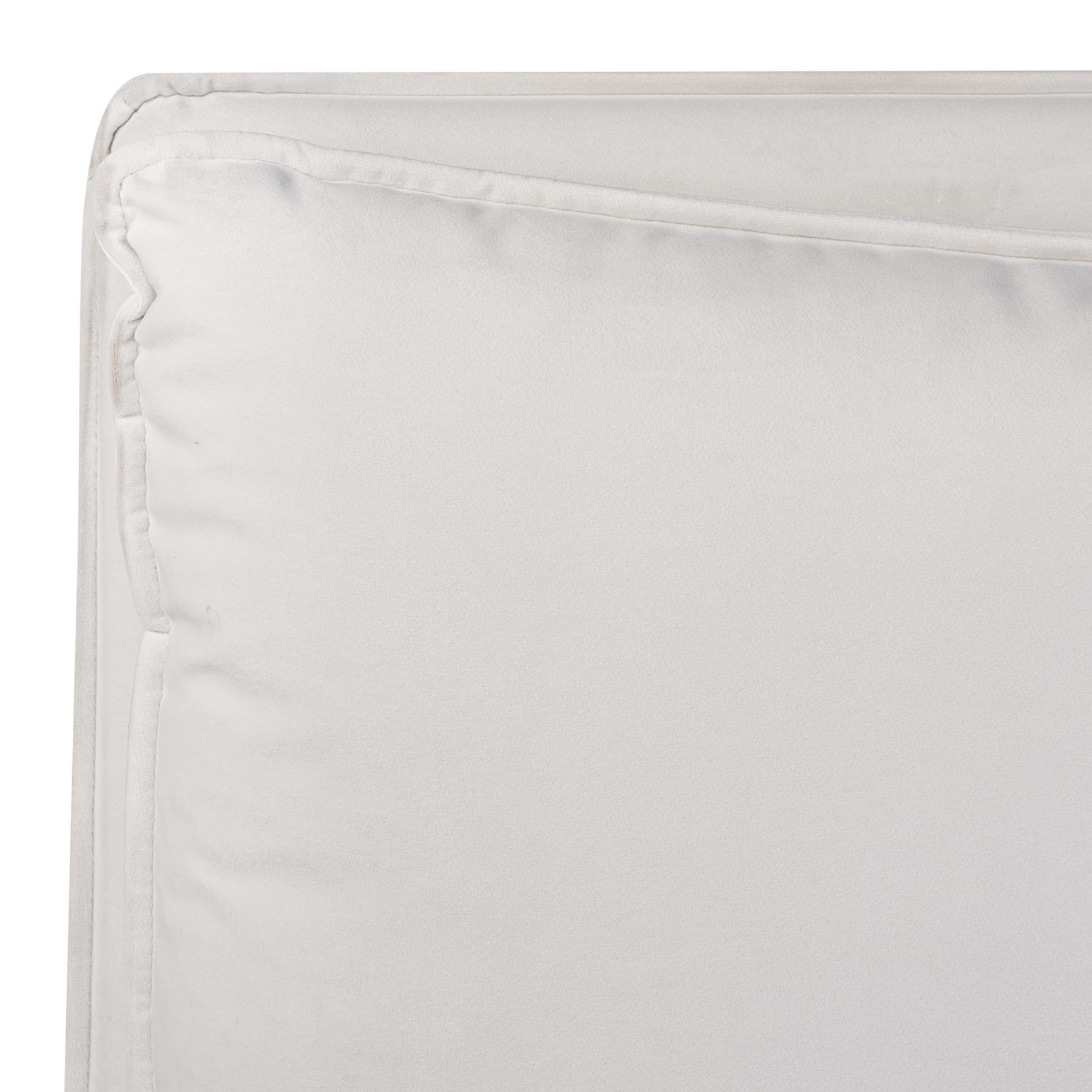 Beliani-BAJONNA-Bed met opbergruimte-Creme-180 x 200 cm-Fluweel