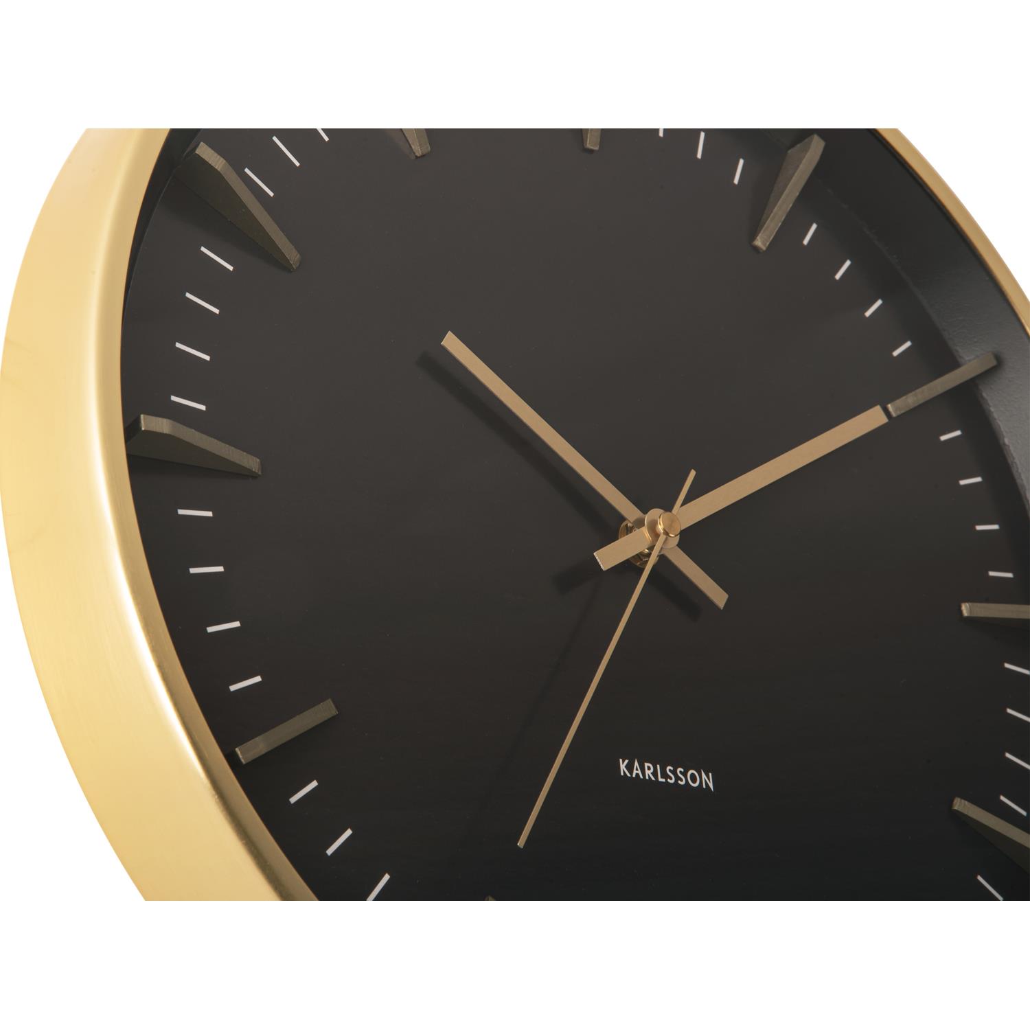 Karlsson - Wall Clock Raised Batons
