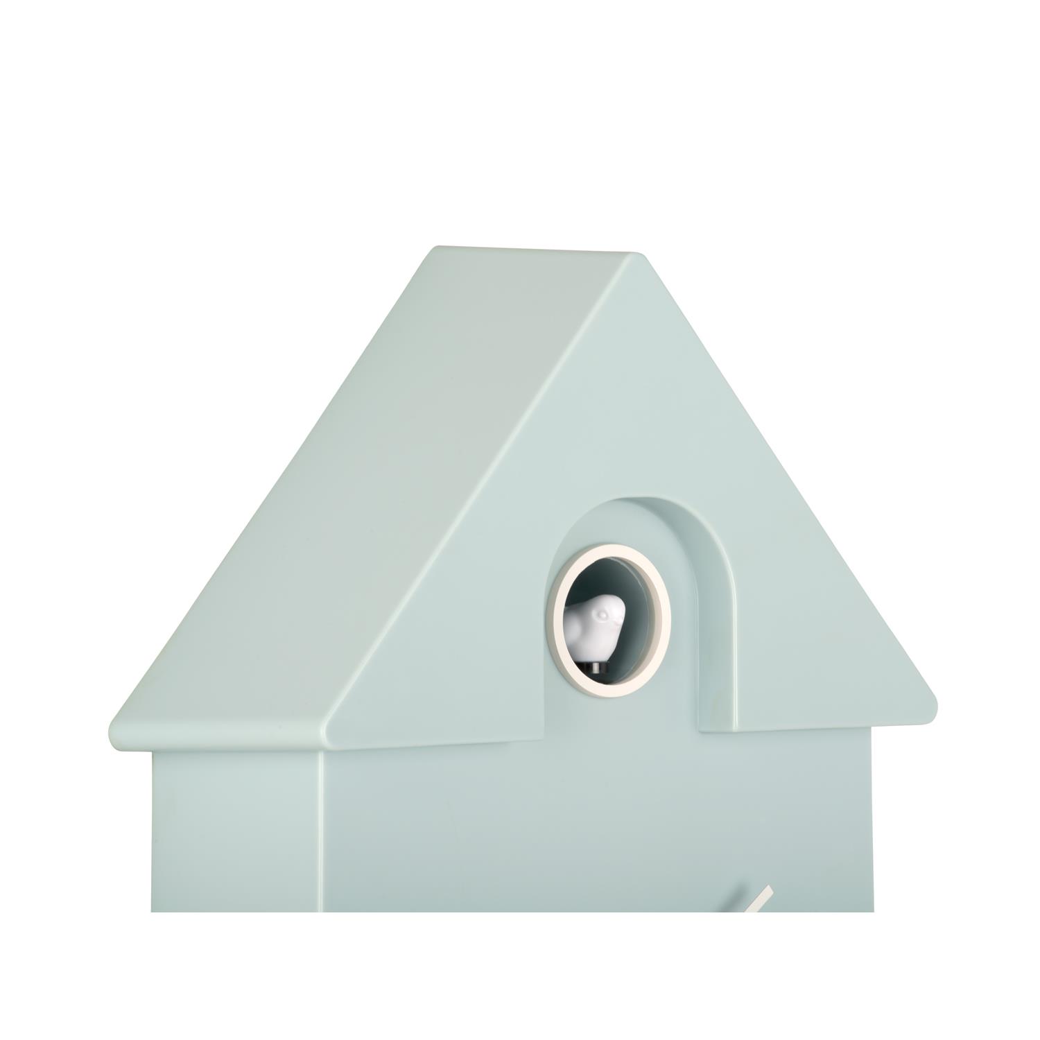 Karlsson - Wandklok Modern Cuckoo - Blauw - 8,5x21,5x41cm