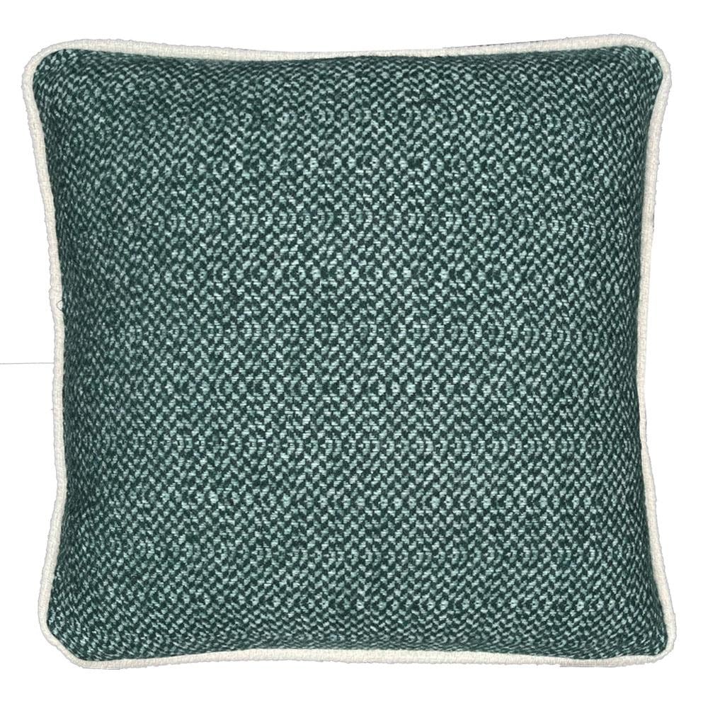 Malagoon Recycled Wool Sierkussen 50 x 50 cm - Dennengroen