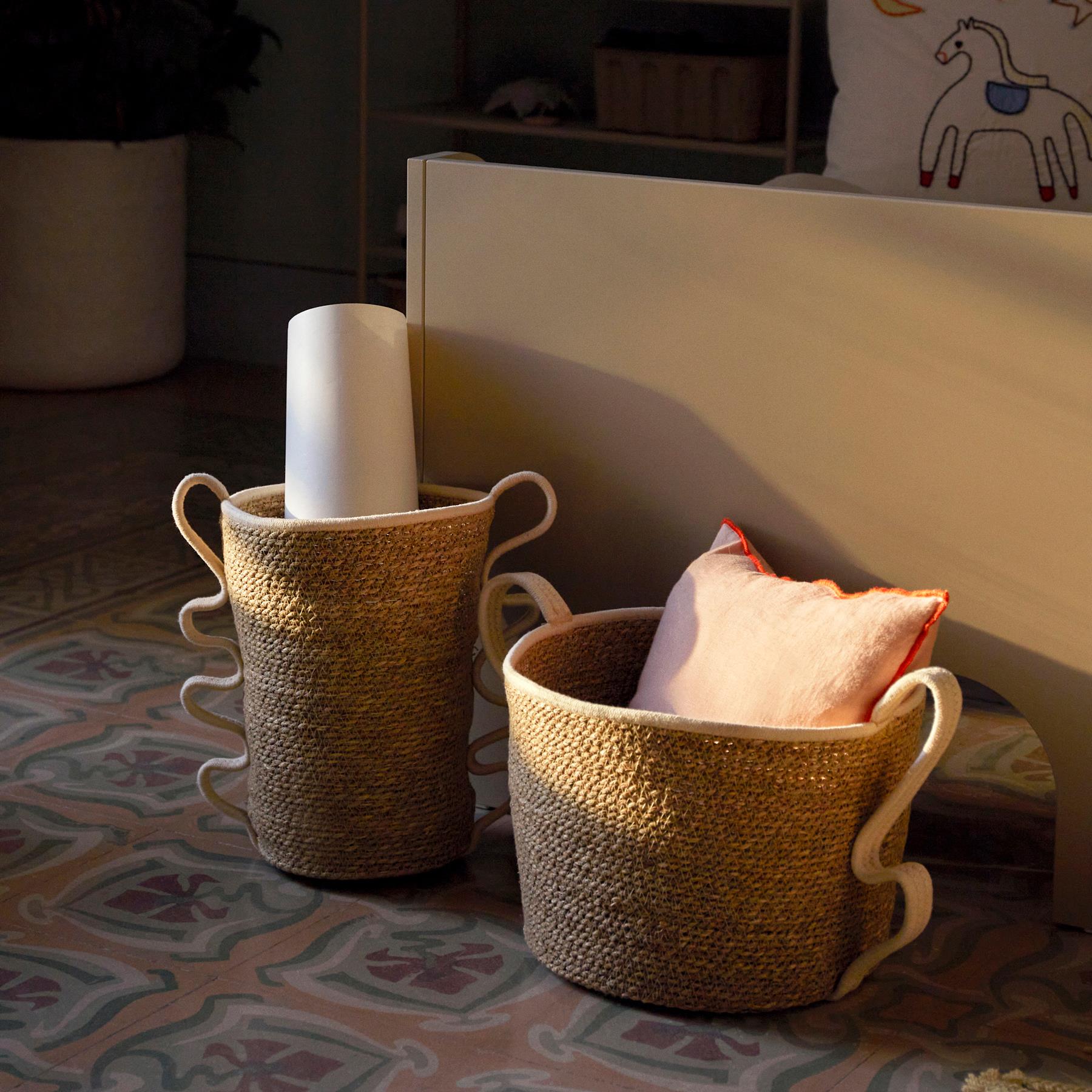 ferm LIVING Verso Opbergmanden - Set van 2 - Off-white