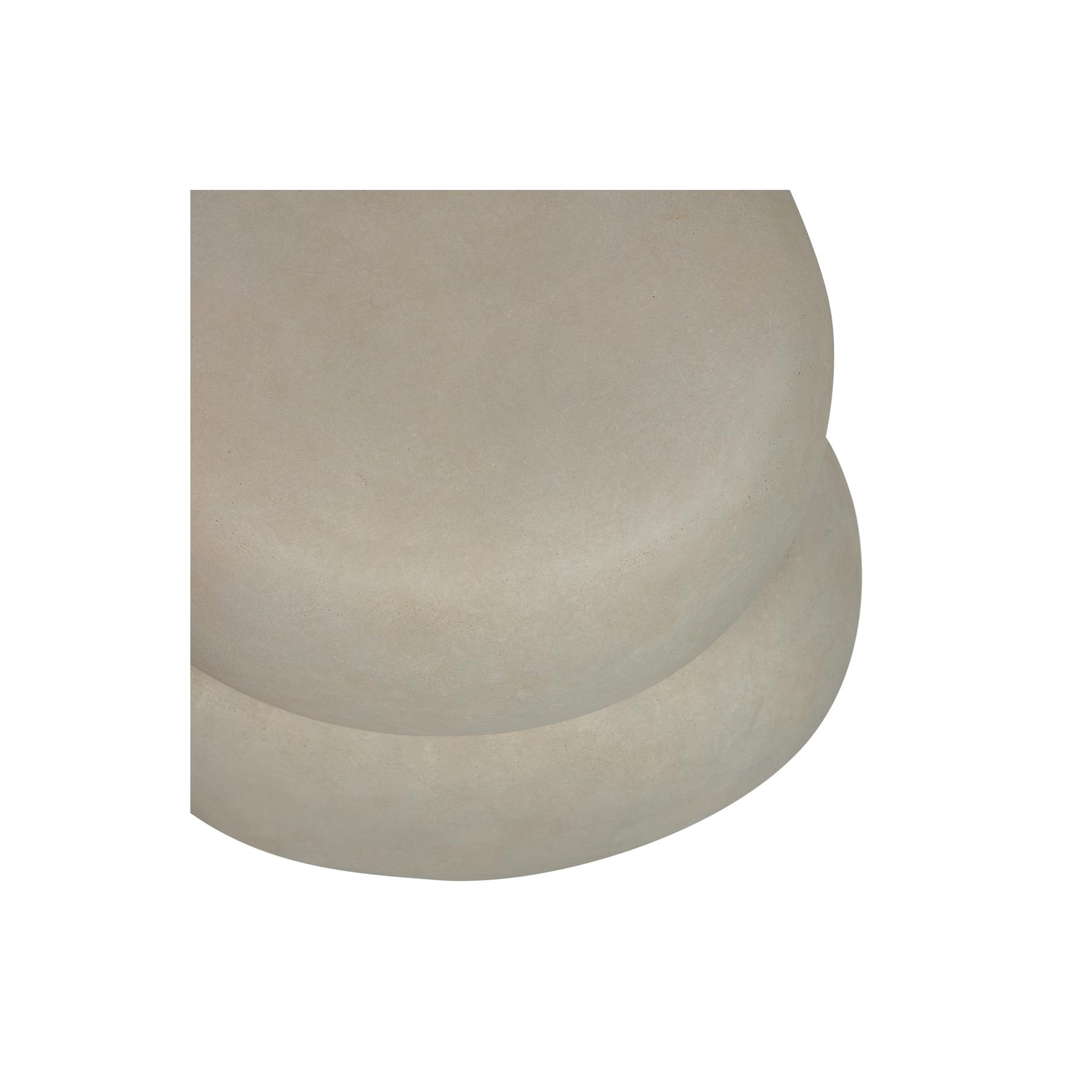 WOOOD Exclusive Bijzettafel Oda - Fiber Clay - Groen|Grijs - 47x41x35