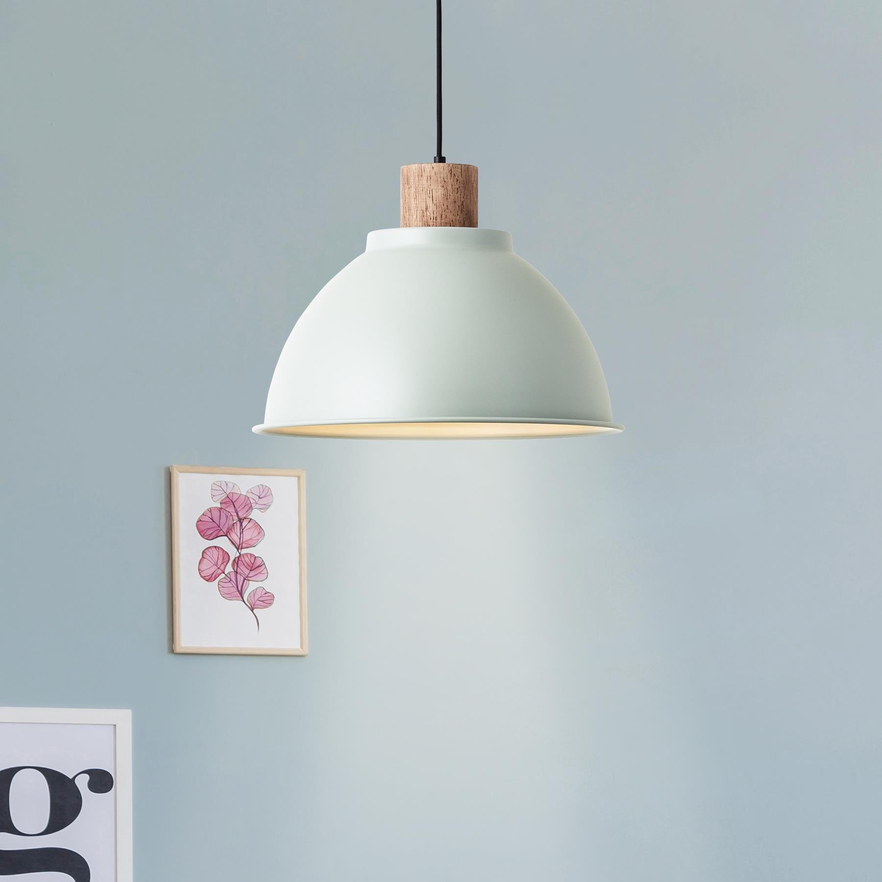 Brilliant Erena Hanglamp - Licht Groen